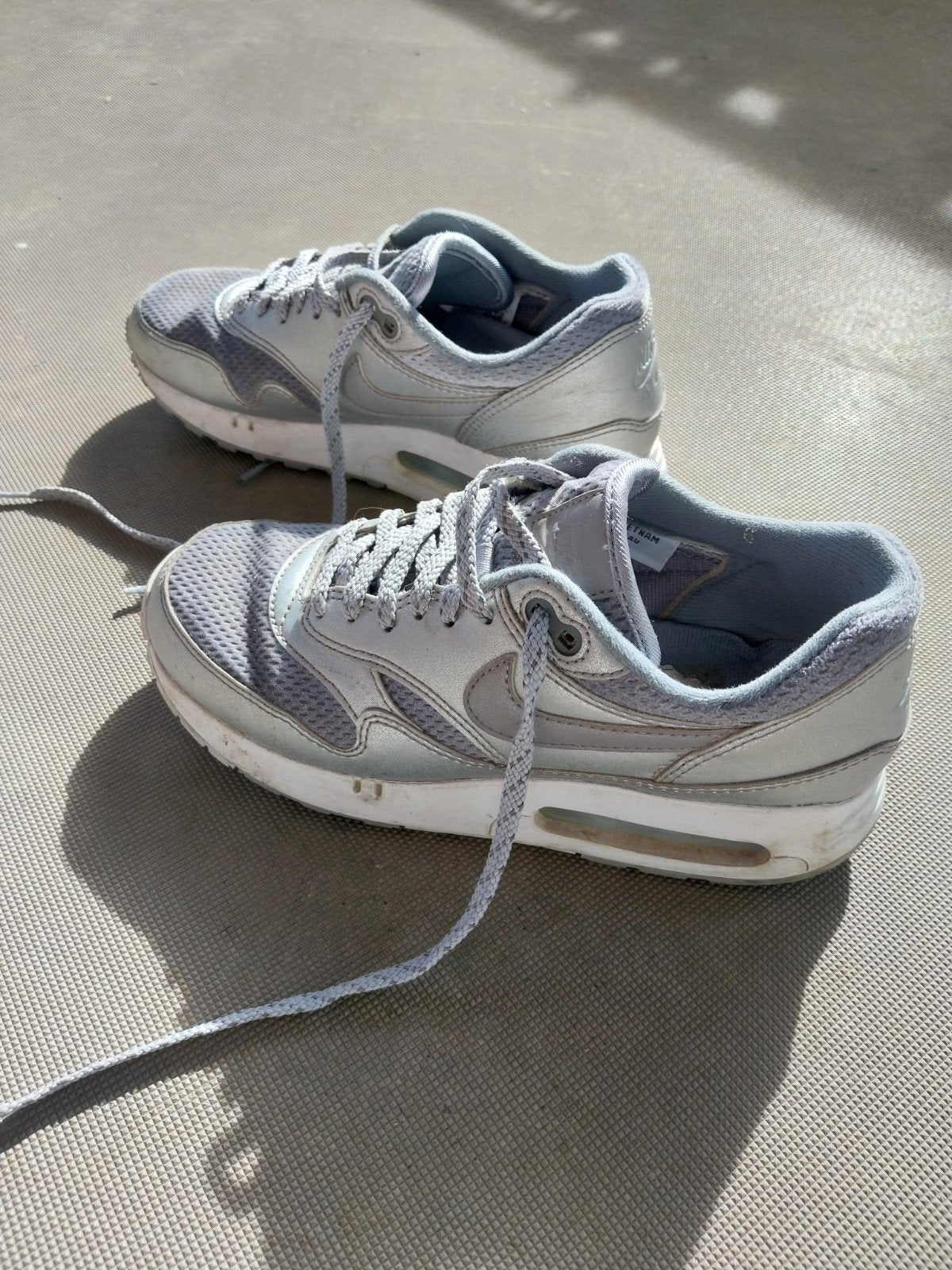 Zilveren Nike's, Ophalen of Verzenden, Gebruikt, Overige typen, Nike