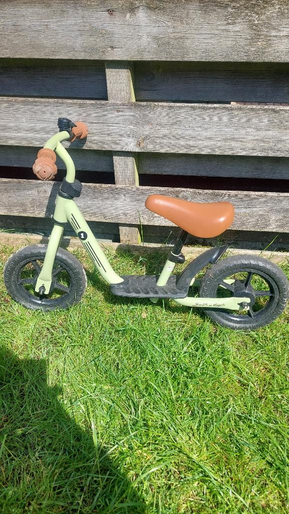 Loopfiets Bandits and Angels, Kinderen en Baby's, Speelgoed | Buiten | Voertuigen en Loopfietsen, Ophalen, Gebruikt, Loopfiets