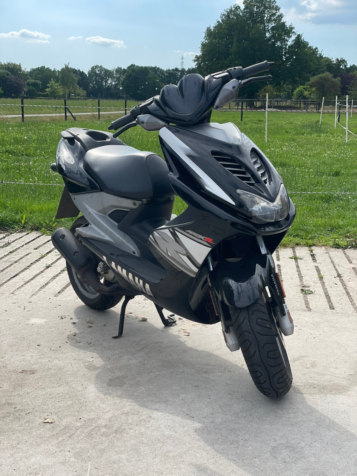 Yamaha aerox R 50cc, Ophalen, Tweetakt, Aerox, Maximaal 45 km/u