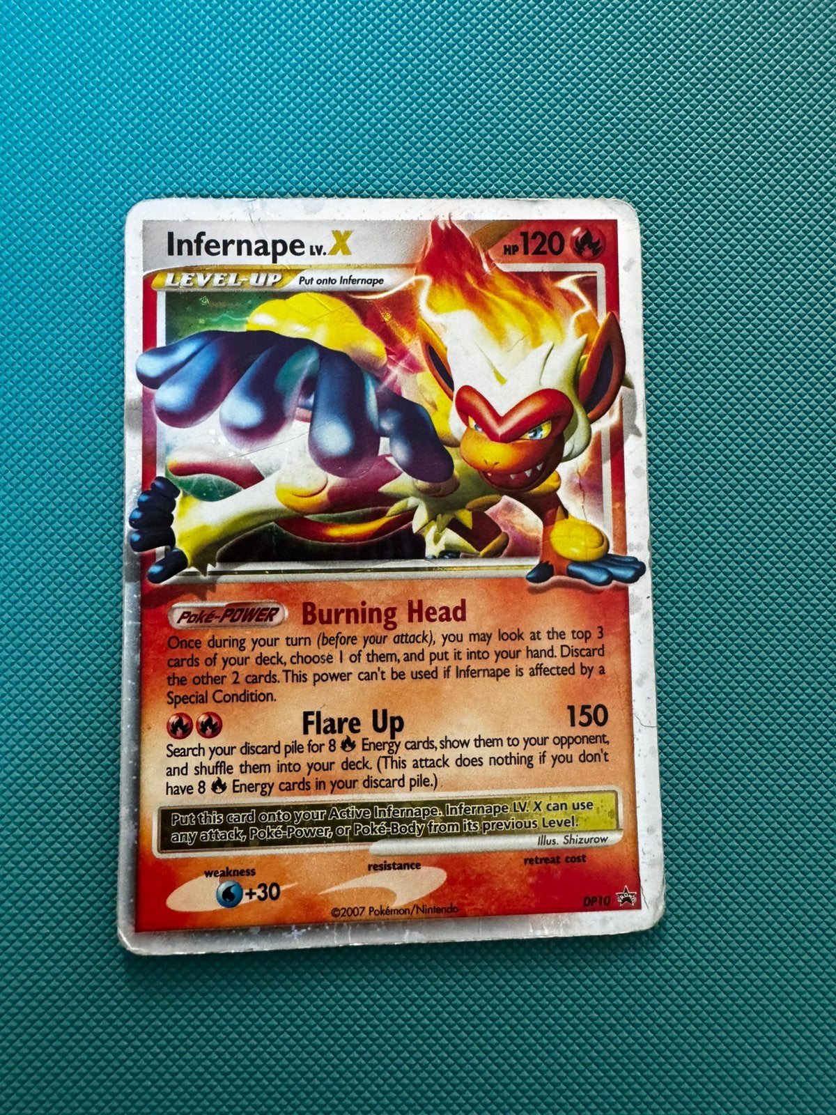 Infernape lv x dp10 promo, Ophalen of Verzenden, Zo goed als nieuw