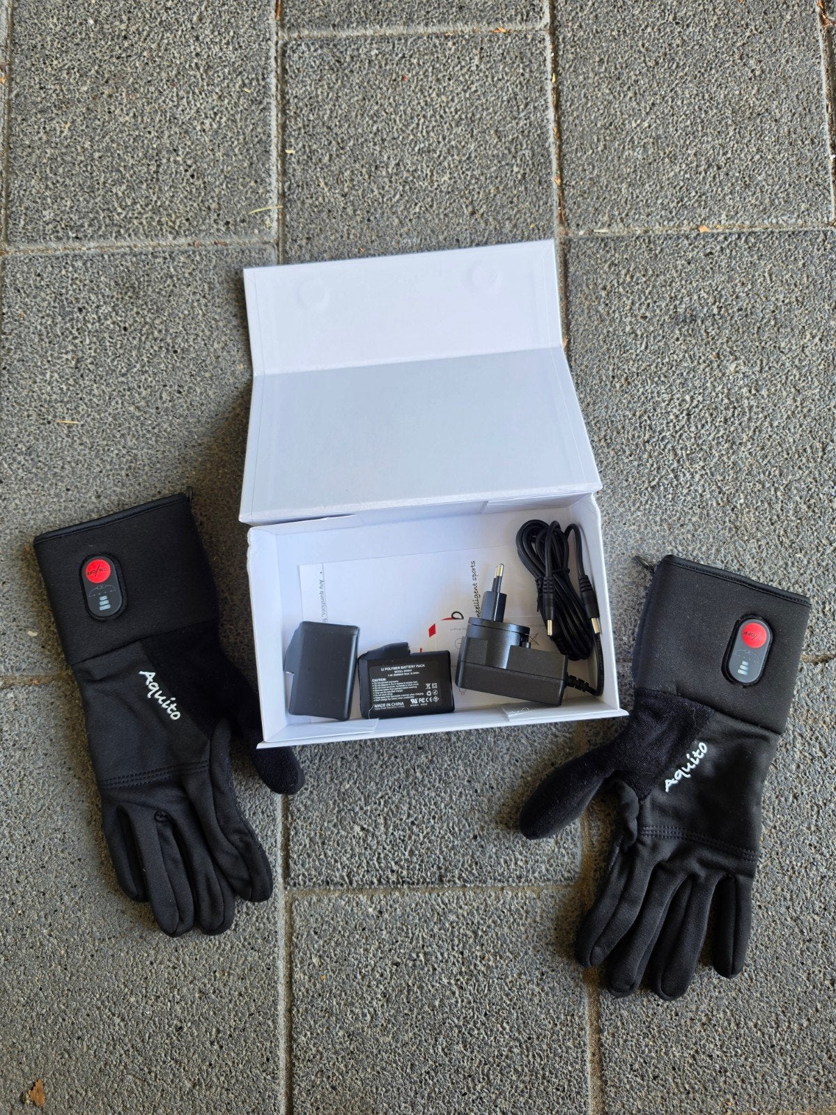 Aquito verwarmde handschoenen maat L nieuw, Ophalen of Verzenden, Nieuw