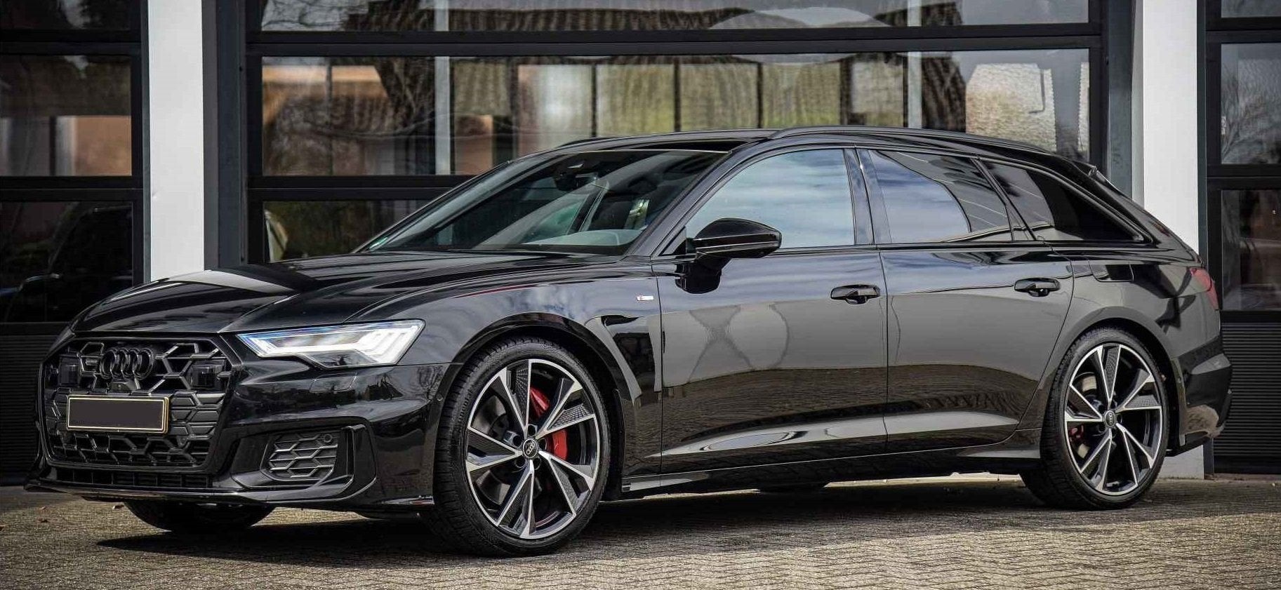 Originele 21 inch Audi RS velgen met banden A6 S6 C8 C9 4K, Gebruikt, 255 mm, -, -
