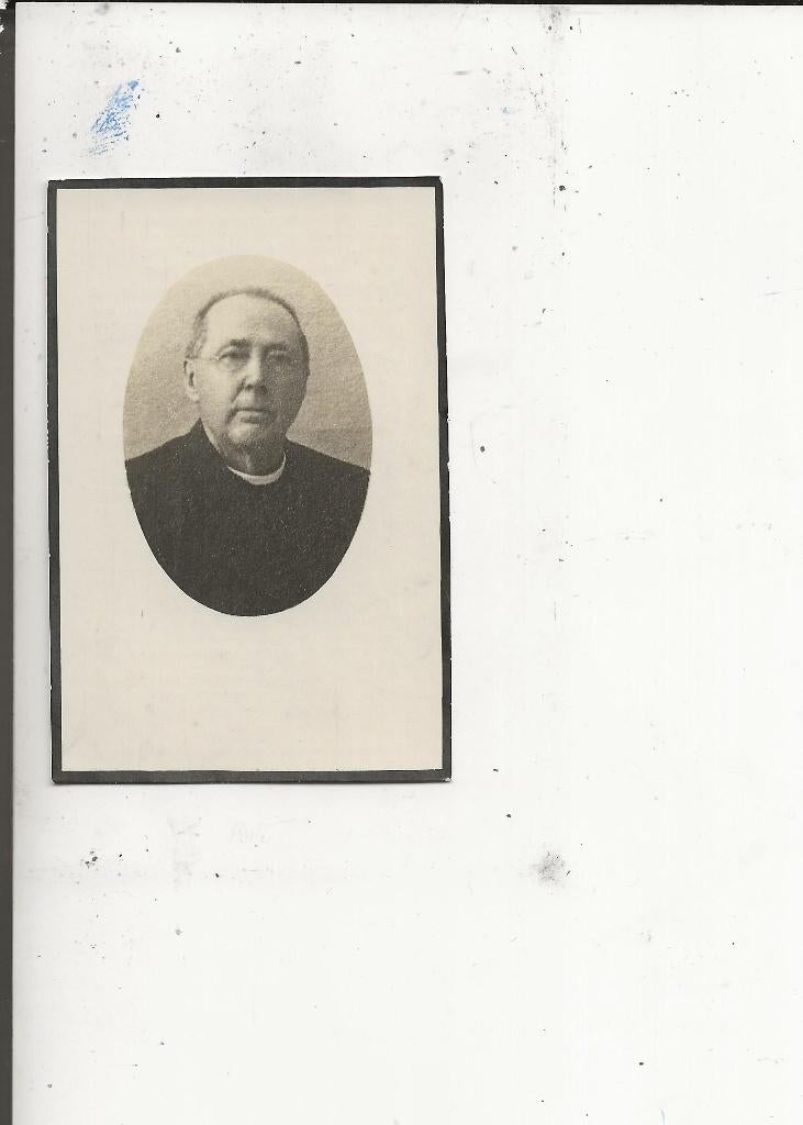 Amsterdam Bidprentje Priester Petrus Laurentinus Dessens, Ophalen of Verzenden, 1920 tot 1940, Ongelopen, Noord-Holland