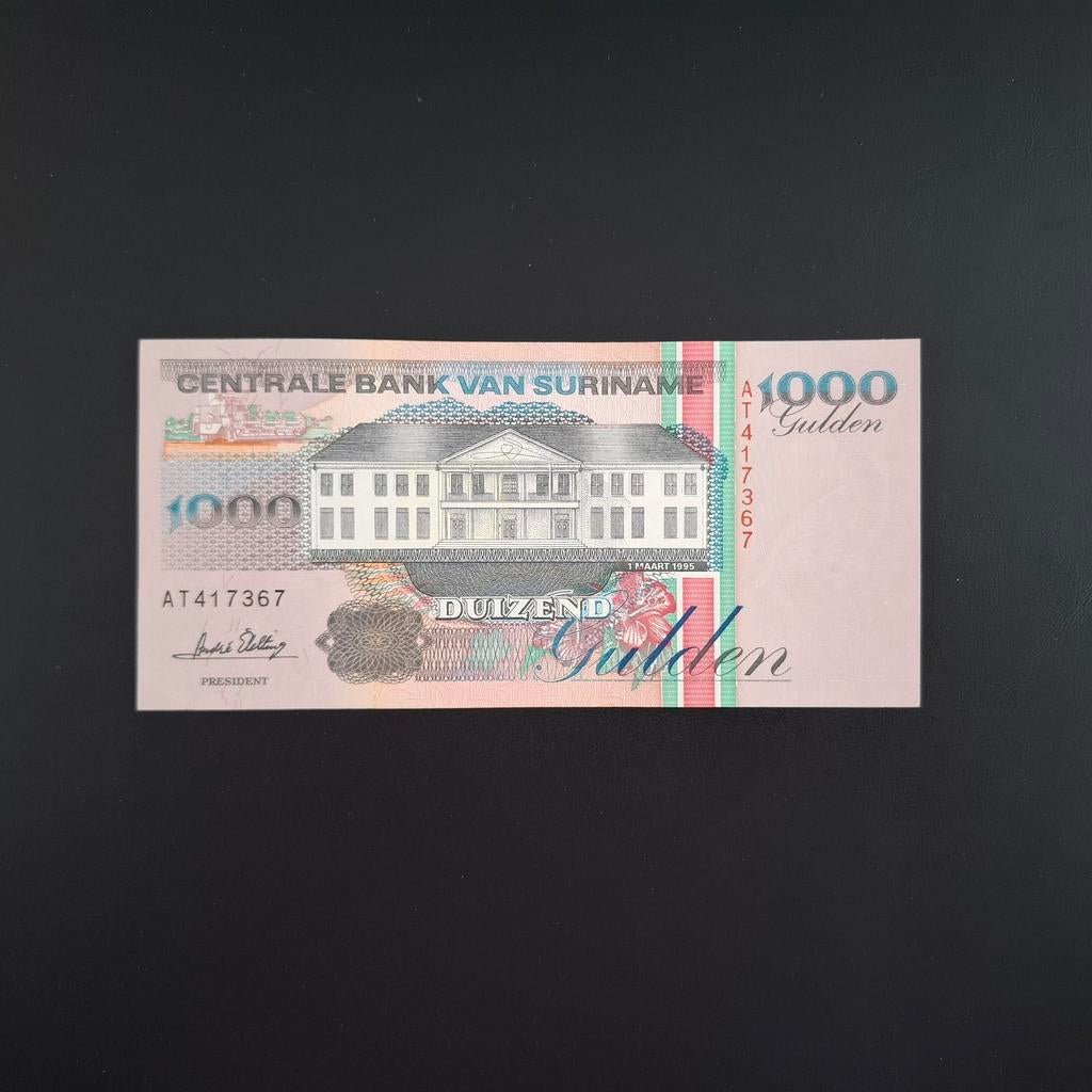 1000 gulden Suriname #039, Verzenden, Zuid-Amerika, Los biljet