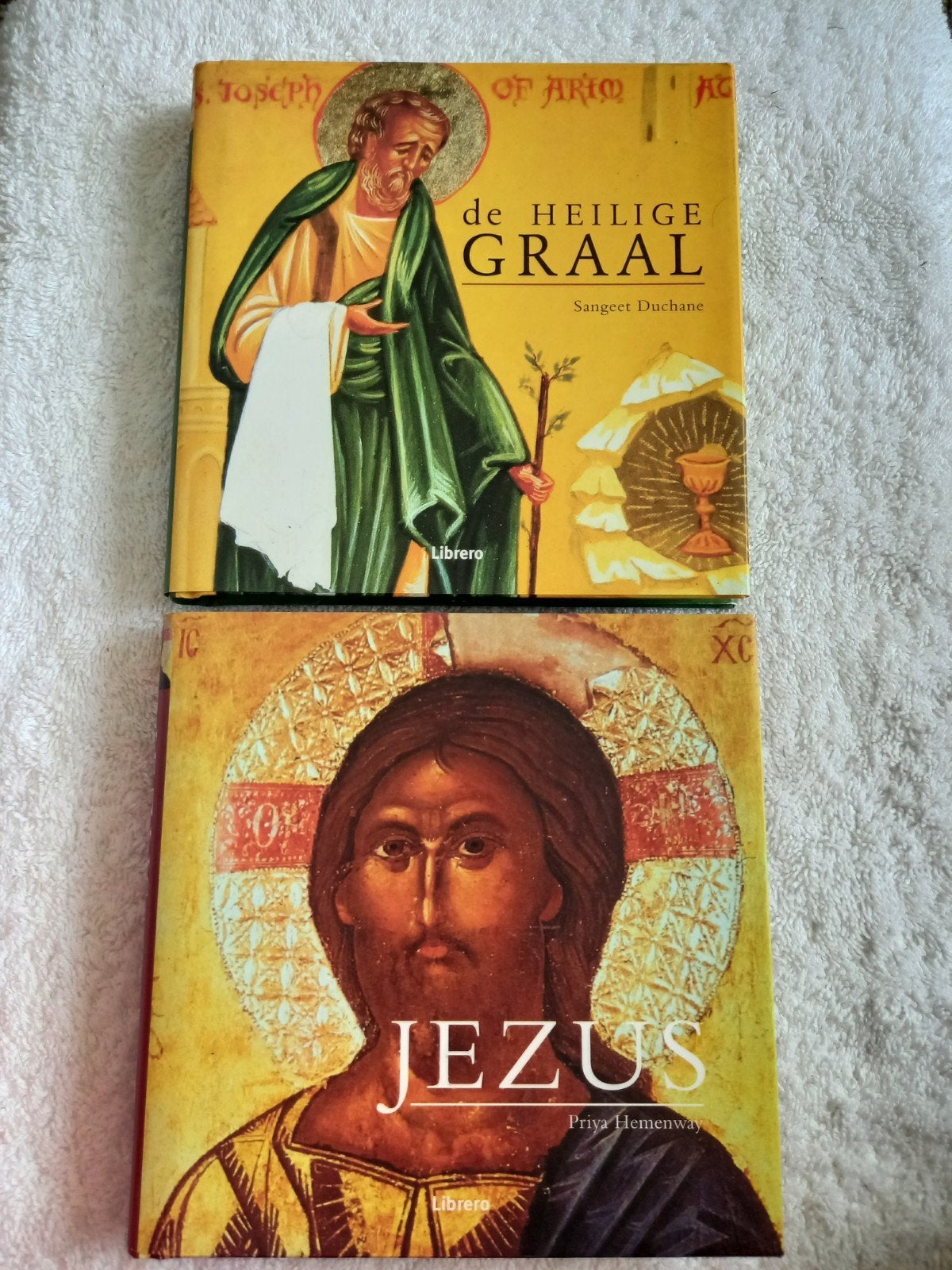 p5 Boeken: De Heilige Graal & Jezus (Libero), Ophalen of Verzenden, Zo goed als nieuw, Sangeet Duchane, Priya Hemenway, Christendom | Katholiek