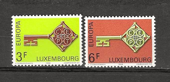 Luxemburg 771-772 postfris, Ophalen of Verzenden, Luxemburg, Postfris