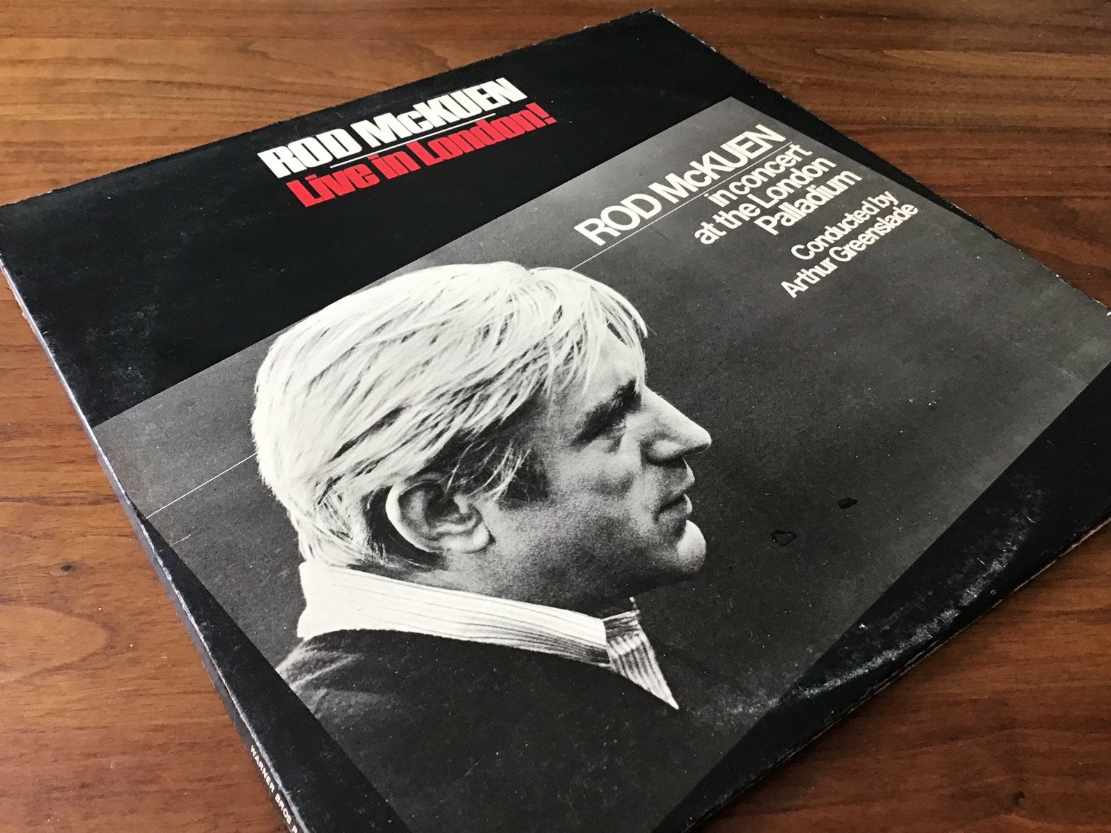 LP, ROD McKUEN, LIVE IN LONDON!, WSD-3007, Ophalen of Verzenden, Gebruikt, LP