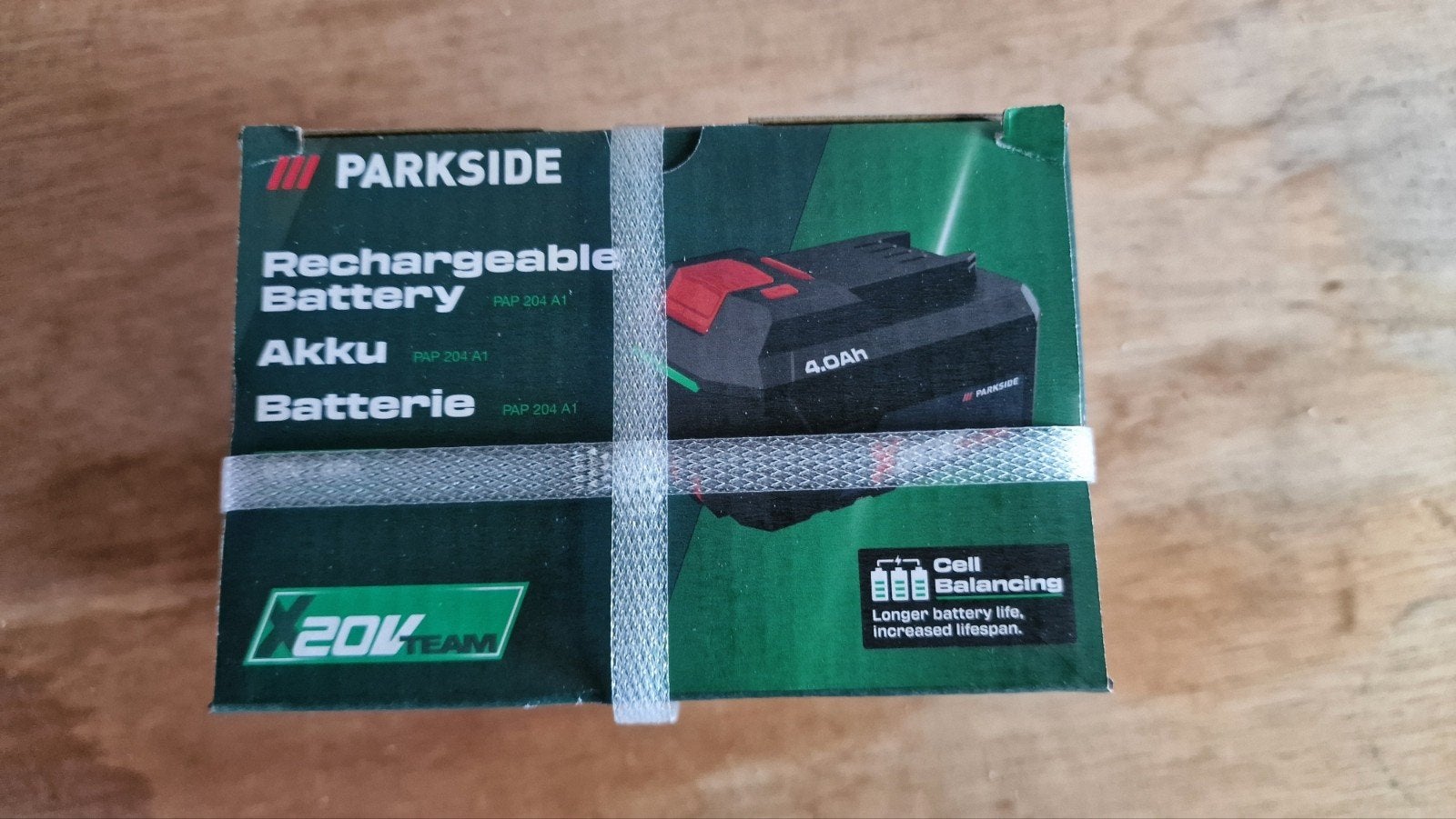 Parkside X 20V Team Accu 4.0Ah - Nieuw in doos, Ophalen of Verzenden, Nieuw