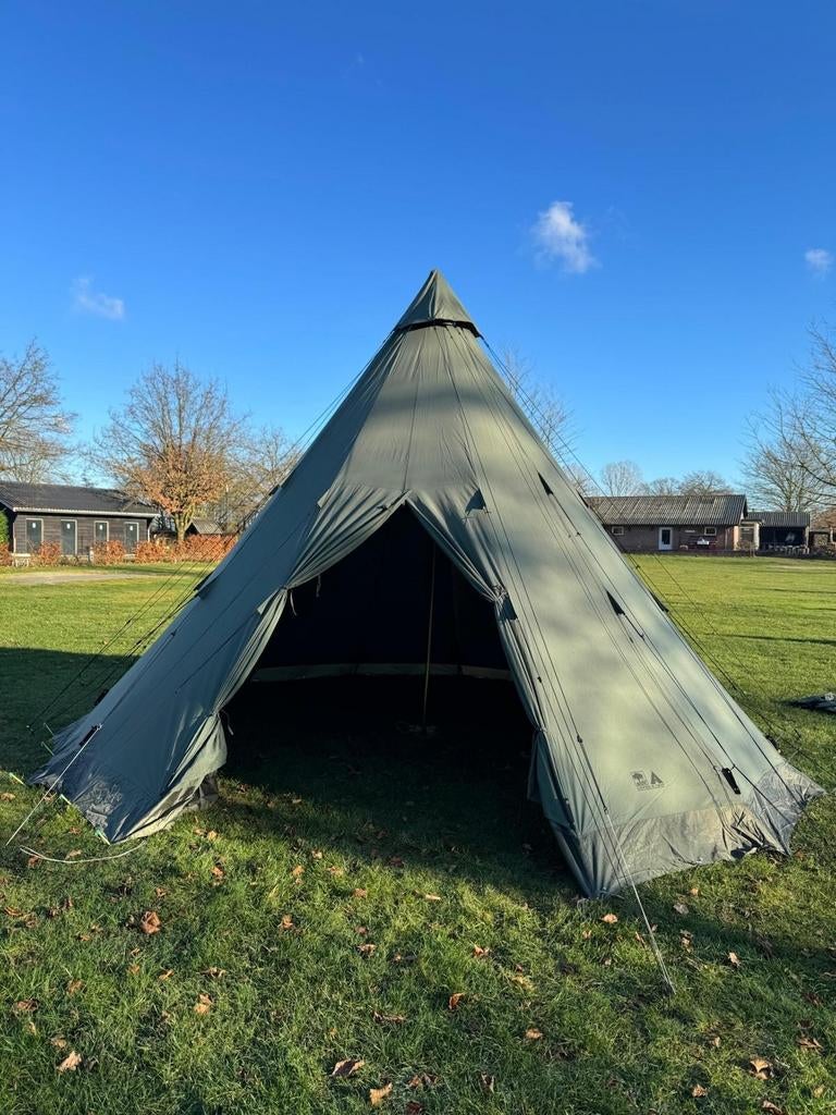 Bison tipi, Ophalen, Gebruikt, Meer dan 6