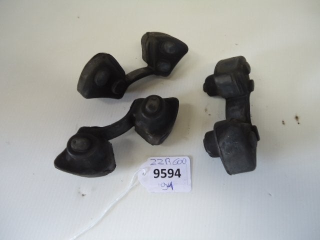 ZZR600 1990 - 1992 Kawasaki Rubber D1-21892