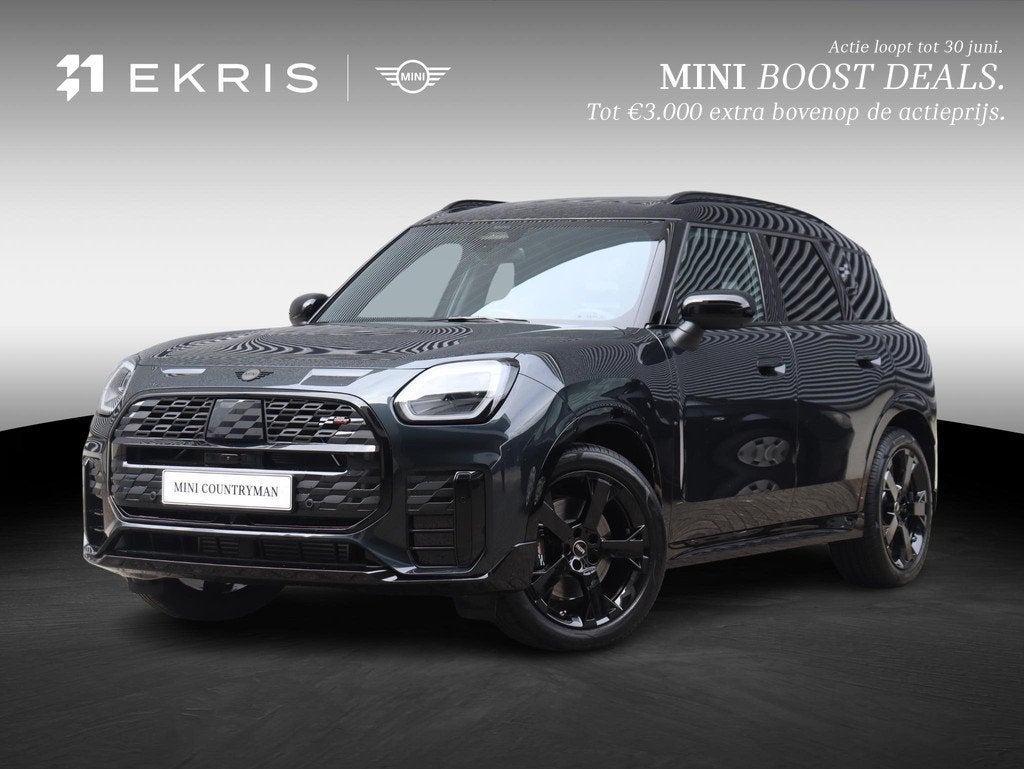 MINI Countryman C John Cooper Works Uitvoering | Pakket L |, Auto's, Stof, SUV of Terreinwagen, Zilver of Grijs, 1635 kg