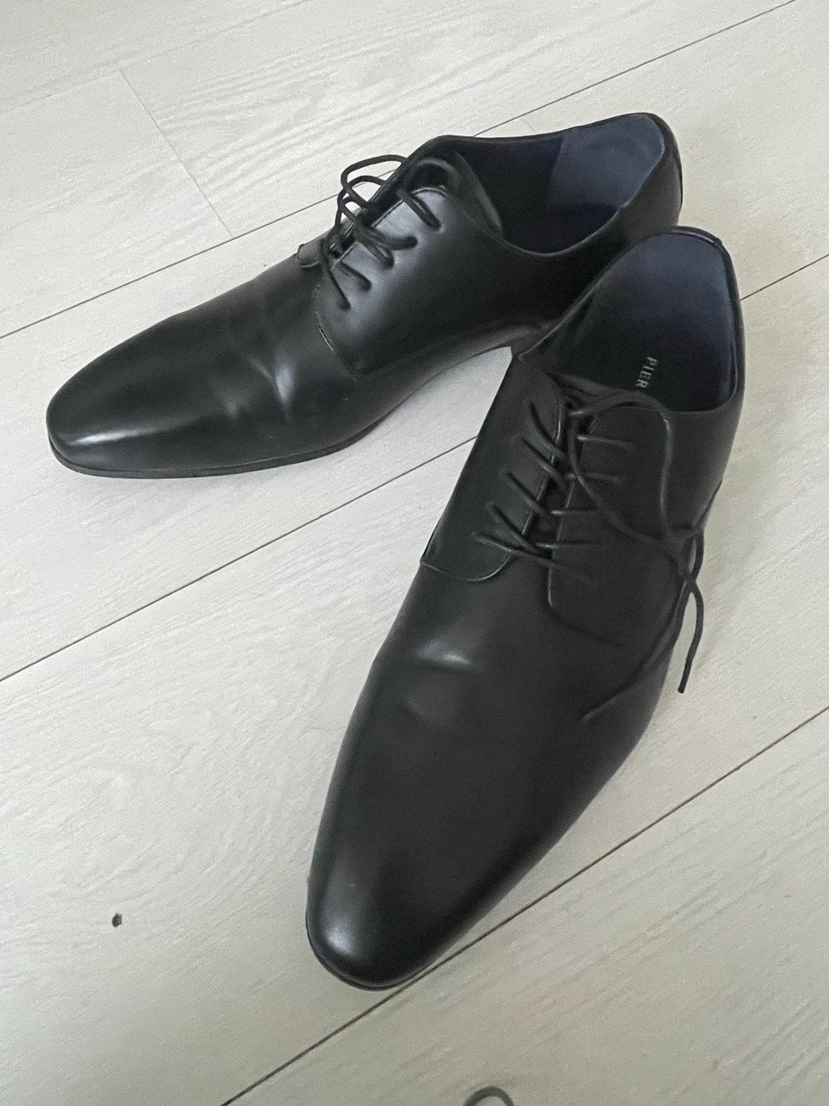 Zwarte nette schoenen - Pier One - Maat 46, Kleding | Heren, Schoenen, Ophalen of Verzenden, Zo goed als nieuw, Zwart, Veterschoenen