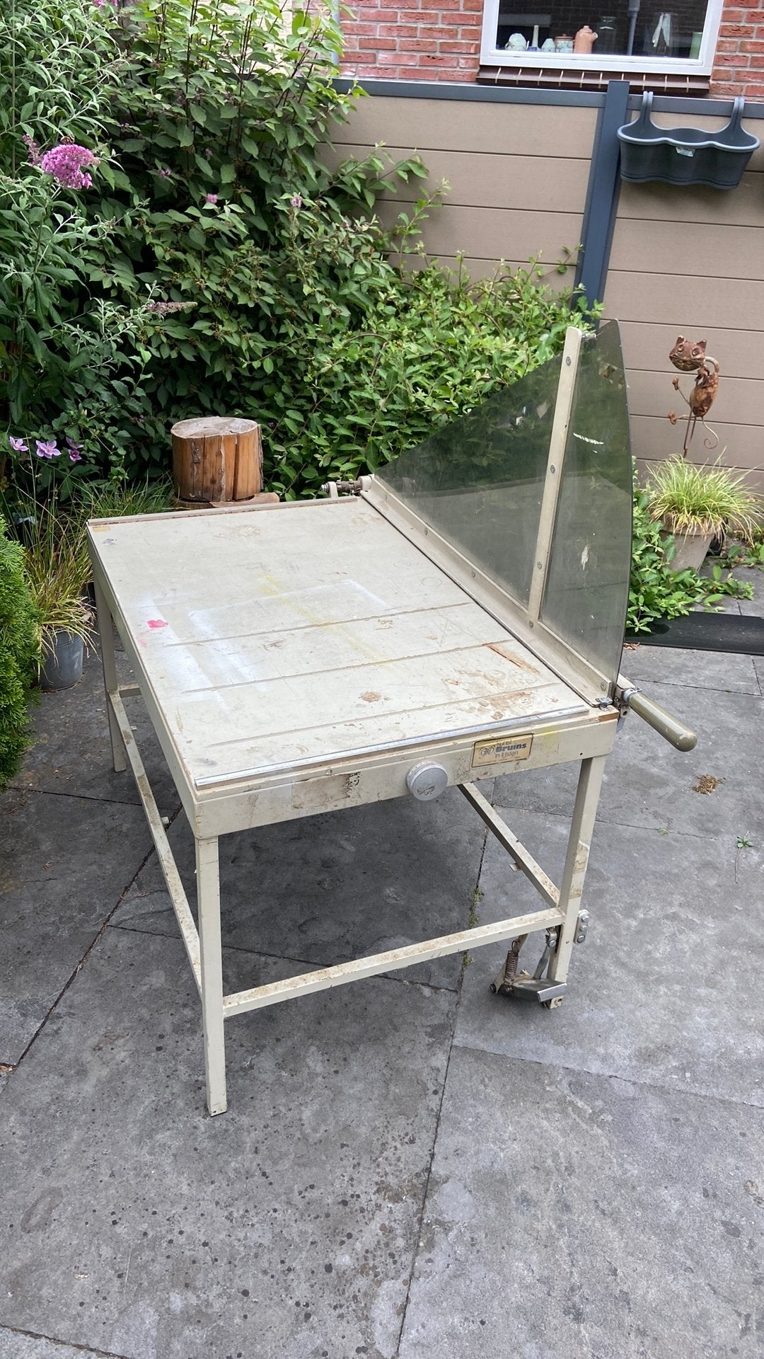 Kartonsnijtafel bordschaar, Antiek en Kunst, Ophalen