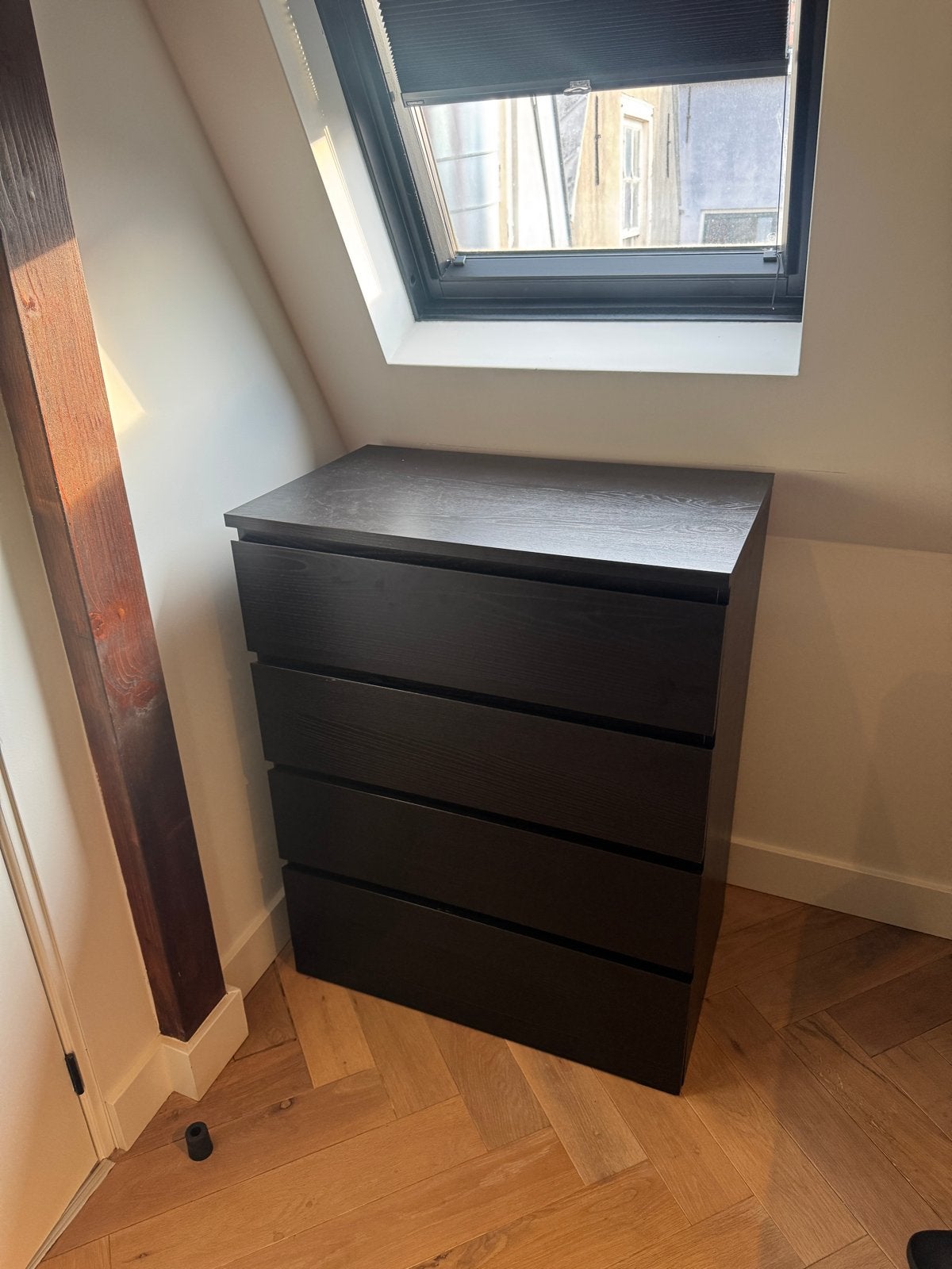 IKEA MALM 4 lades, Ophalen, Gebruikt, 100 tot 150 cm, 50 tot 100 cm