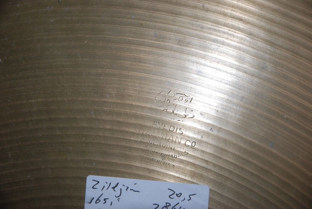 Zildjian Avedis ride '60  2864gr 20,5 inch  <26261824>, Gebruikt, ., Drums of Percussie, Ophalen of Verzenden