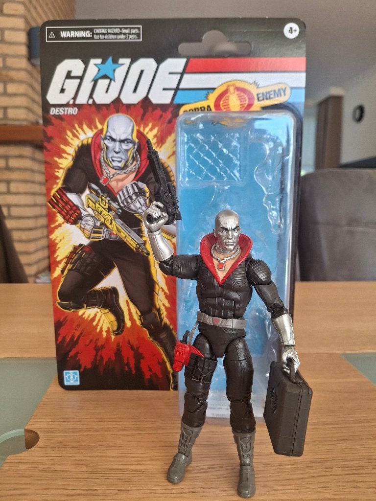 Gi Joe Classified Destro Retro Cardback, Ophalen of Verzenden, Zo goed als nieuw