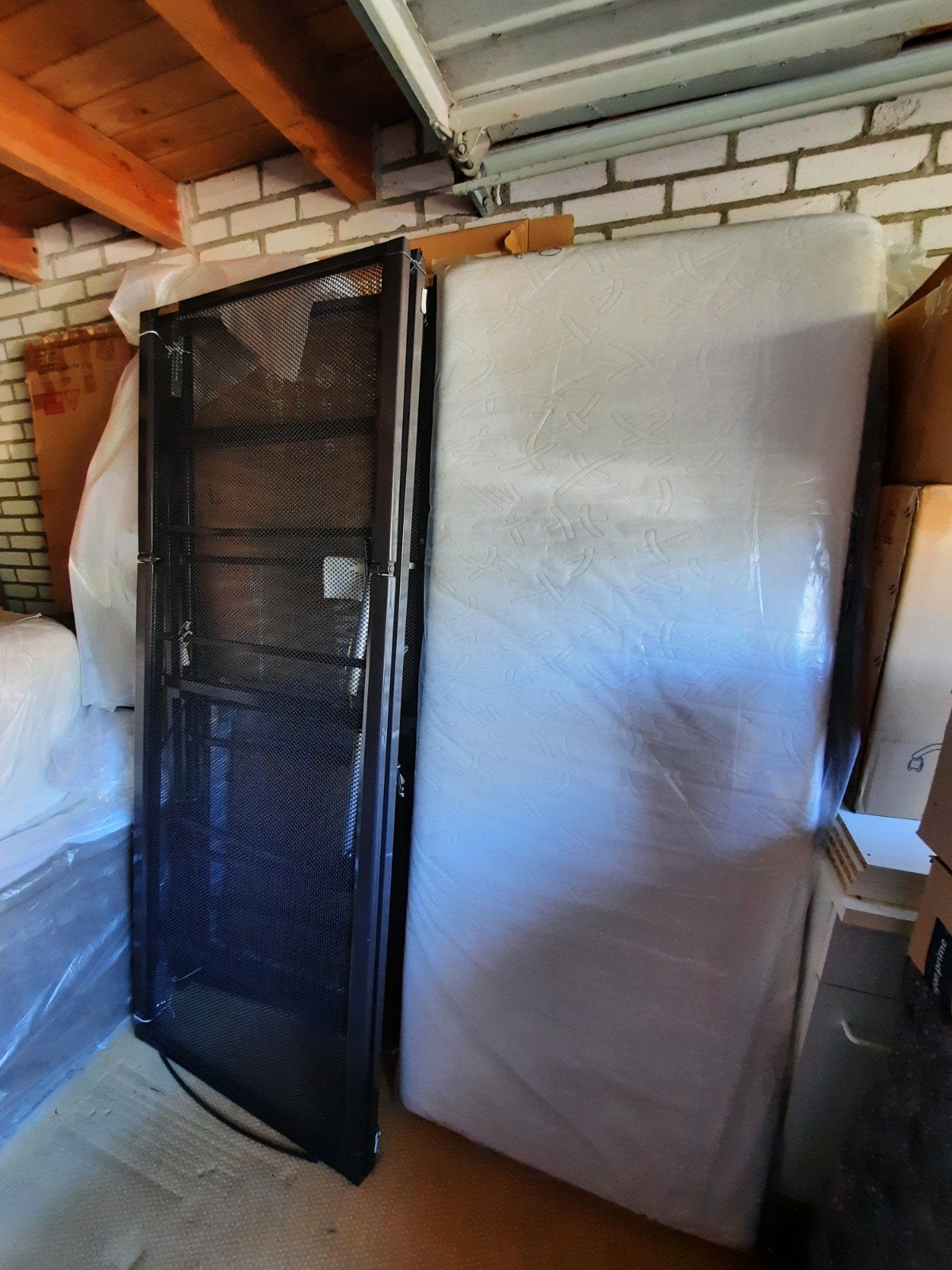 Bedbodem 1 of 2 stuks 80x200 verstelbaar zgan, Huis en Inrichting, Ophalen, Eenpersoons, Zo goed als nieuw, 80 cm