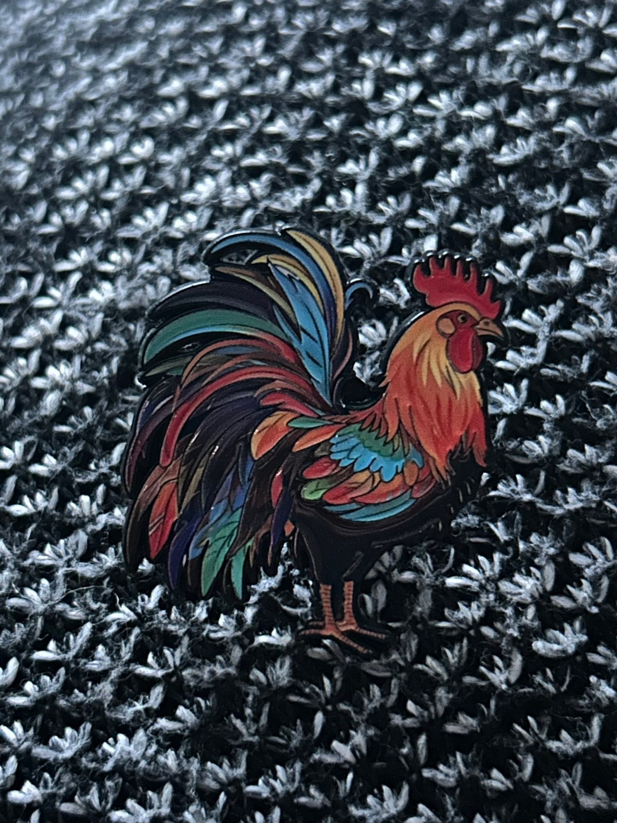 Pin haan, Verzamelen, Speldjes, Pins en Buttons, Ophalen of Verzenden, Nieuw