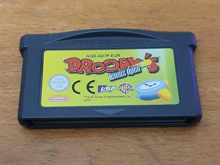 GBA | Droopy's Tennis Open, Gebruikt, 1 speler, Ophalen of Verzenden, Vanaf 3 jaar