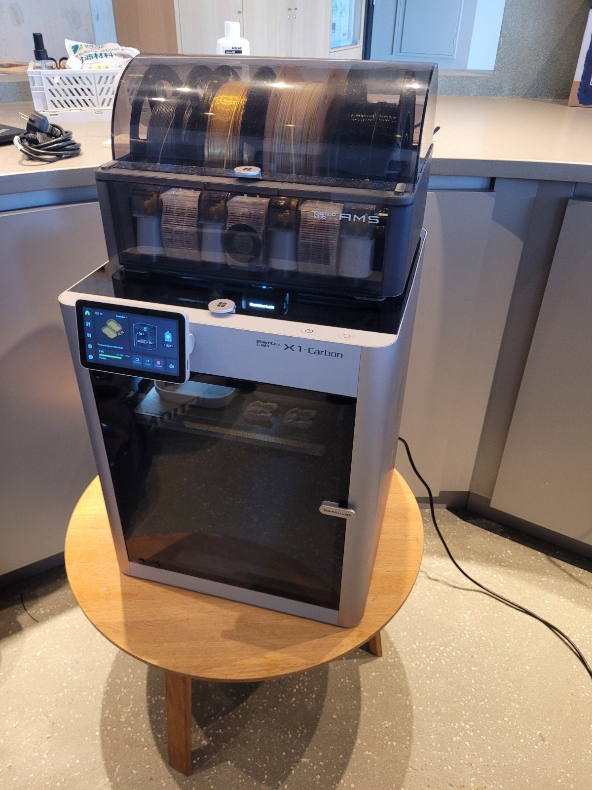 2x Bambu Lab X1 Carbon met AMS – in uitstekende staat, Computers en Software, 3D Printers, Ophalen of Verzenden, Zo goed als nieuw