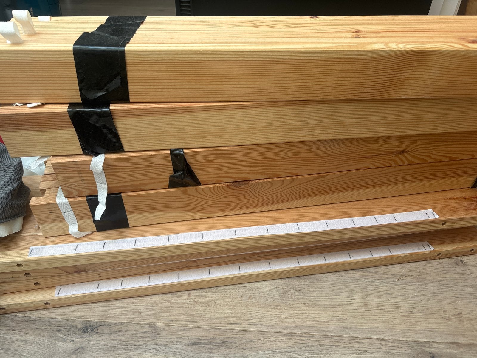 Houten lattenbodem voor bed - 200x90 cm, Ophalen, 90 cm, Zo goed als nieuw, 200 cm