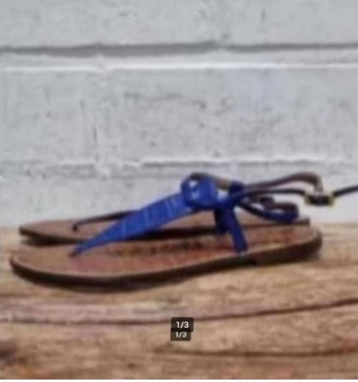Sam Edelman - Prachtige leren sandalen maat 36 - Nieuw, Kleding | Dames, Schoenen, Blauw, Sam Edelman, Nieuw, X