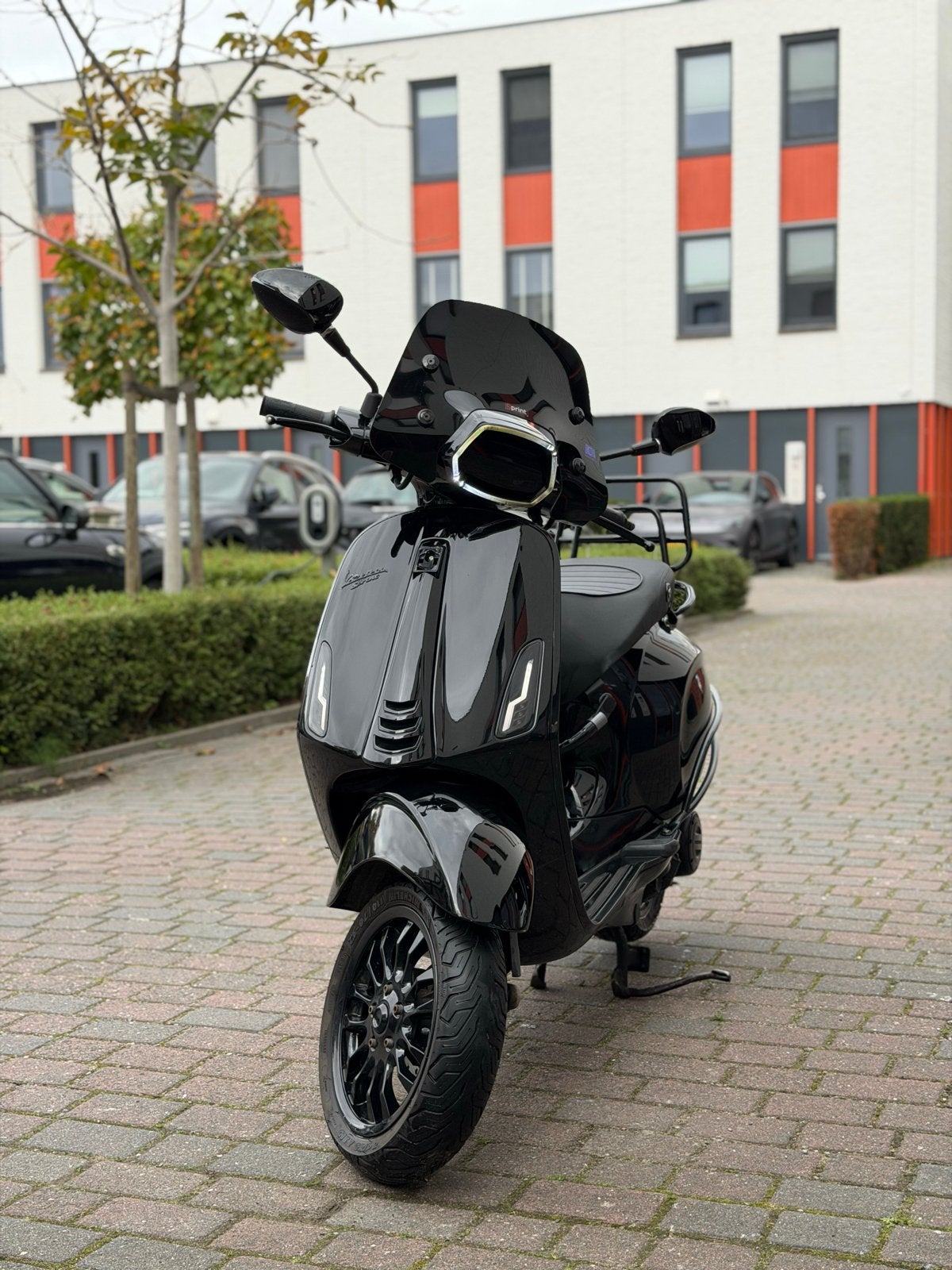 Vespa Sprint 50 – 2021 – Zwart –, Ophalen, Gebruikt, Overige modellen, Benzine