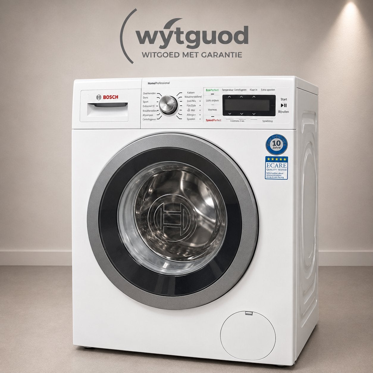 BOSCH HOMEPROFESSIONAL WAY32541NL – 9 KG - garantie, Witgoed en Apparatuur, Ophalen, Q, Voorlader, Q