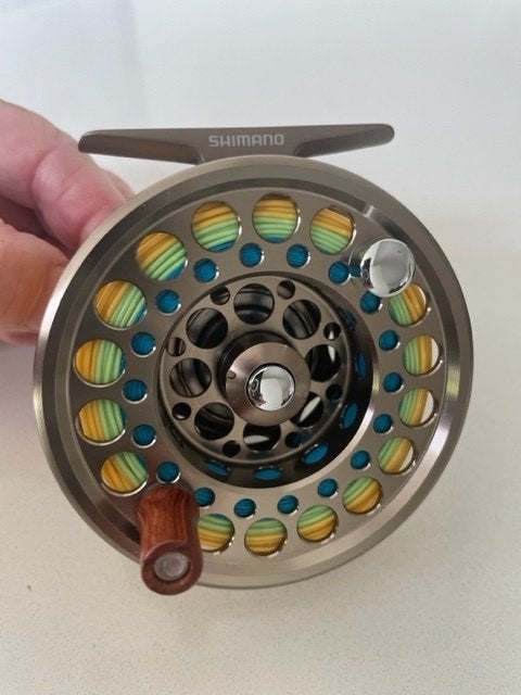 Shimano BioCraft XT  LA56  vliegenreel, Watersport en Boten, Ophalen of Verzenden, Nieuw, Molen