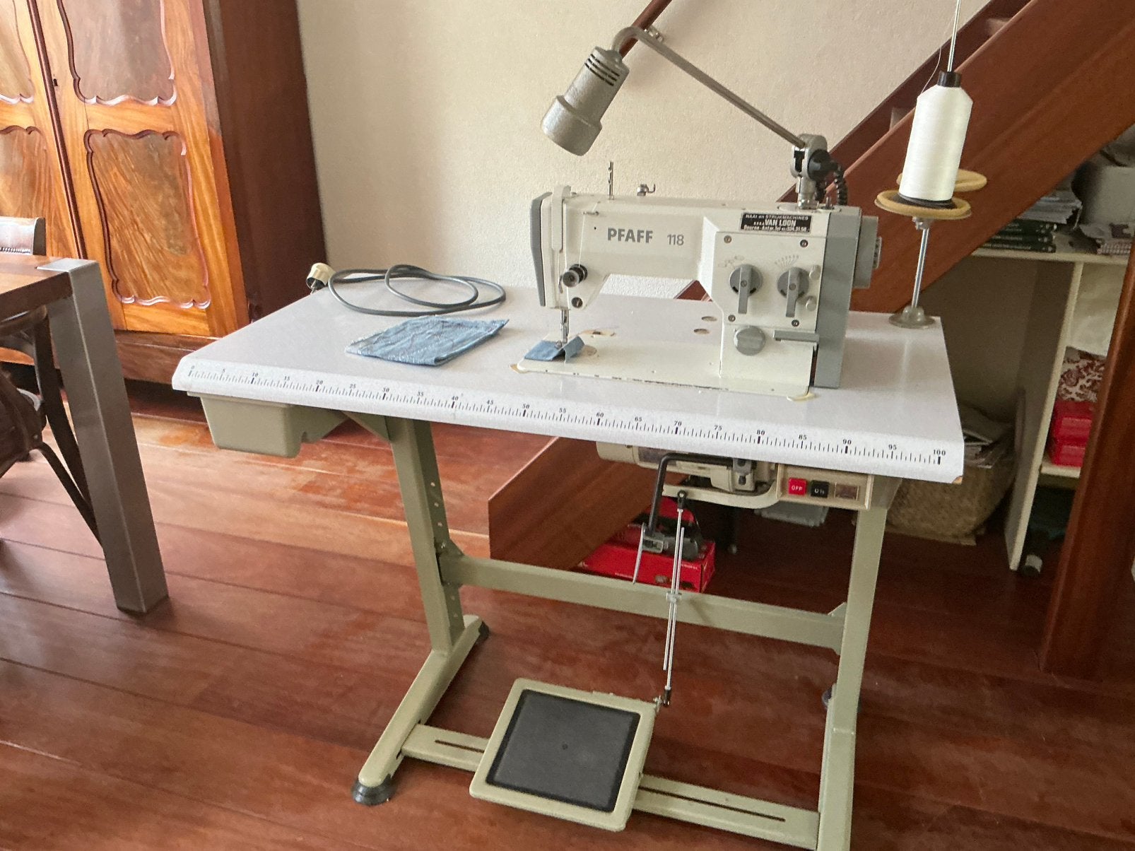 Pfaff 118, Hobby en Vrije tijd, Naaimachines en Toebehoren, Ophalen, Zo goed als nieuw, Naaimachine, Pfaff
