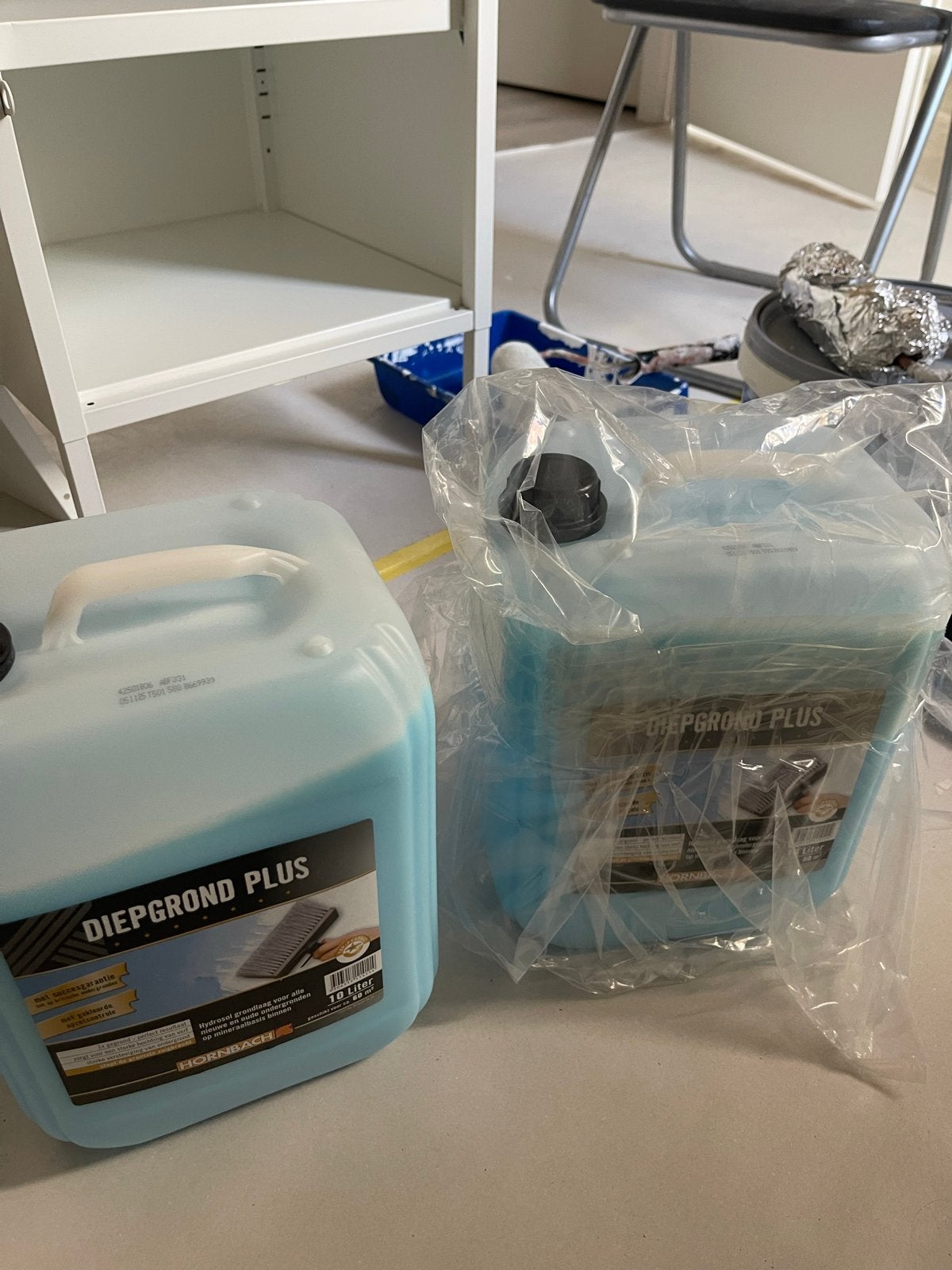 HORNBACH Diepgrond Plus - 10 Liter (2x) CA. 18 liter, Ophalen, Blauw, Nieuw, Verf