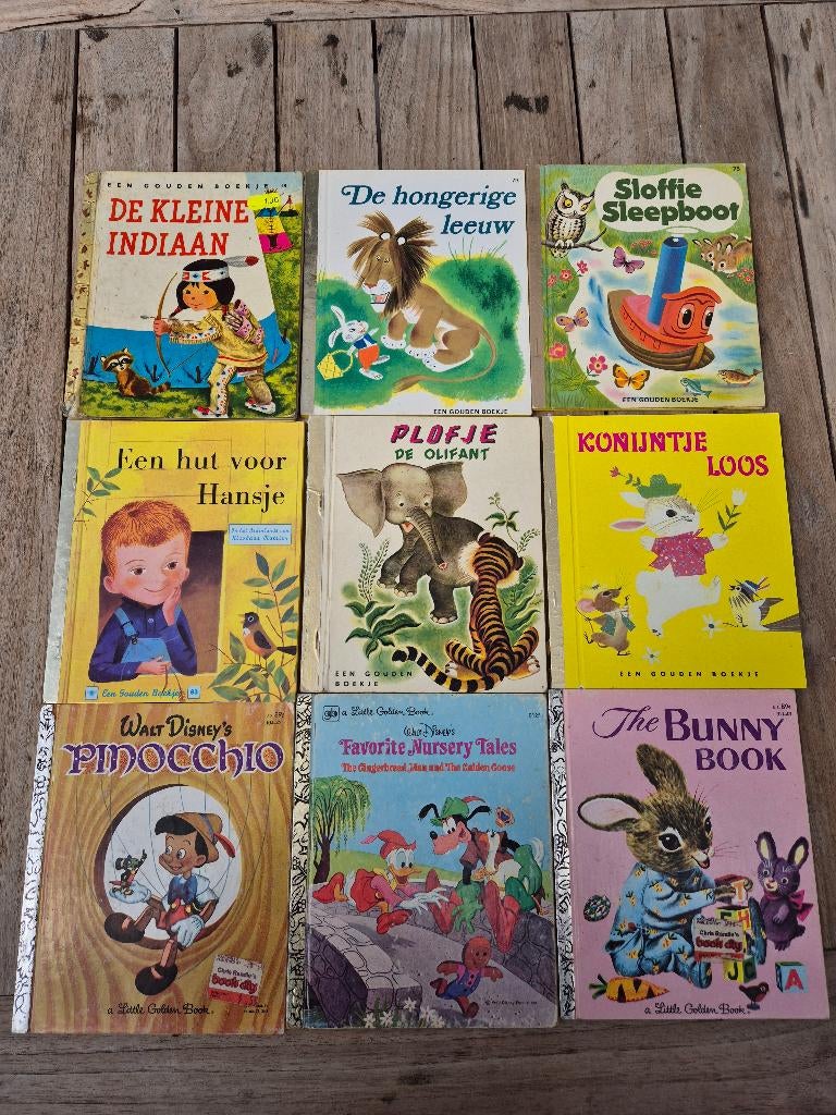 Gouden Boekjes Nederlands en Engels, Boeken, Gouden Boekjes, Verzenden, Zo goed als nieuw, Sprookjes