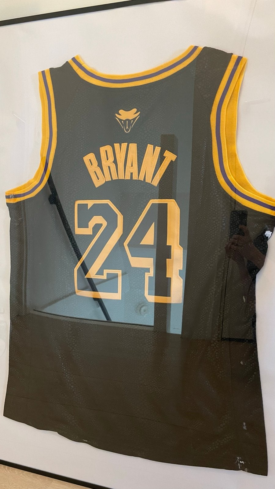 Kobe Bryant Black Mamba Jersey ingelijst #24, Kleding | Heren, Ophalen, Zo goed als nieuw