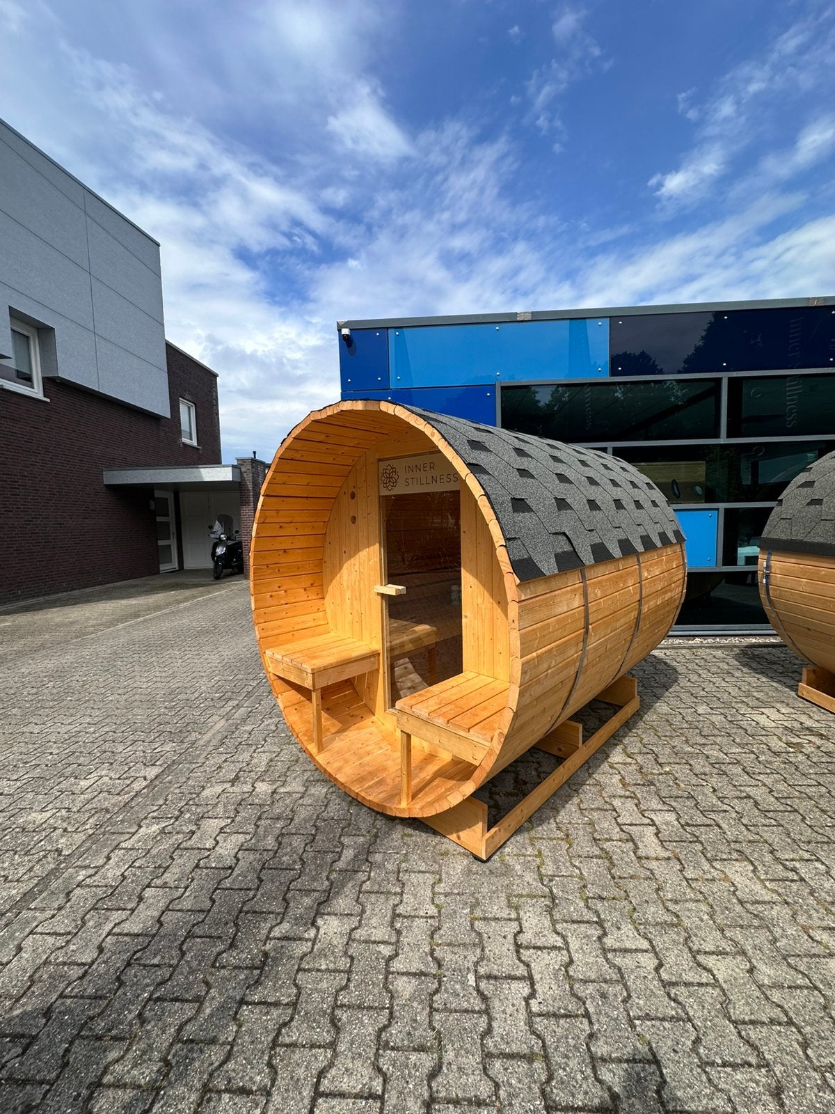 Barrel Sauna | Showmodel  | Helemaal compleet | OP = OP