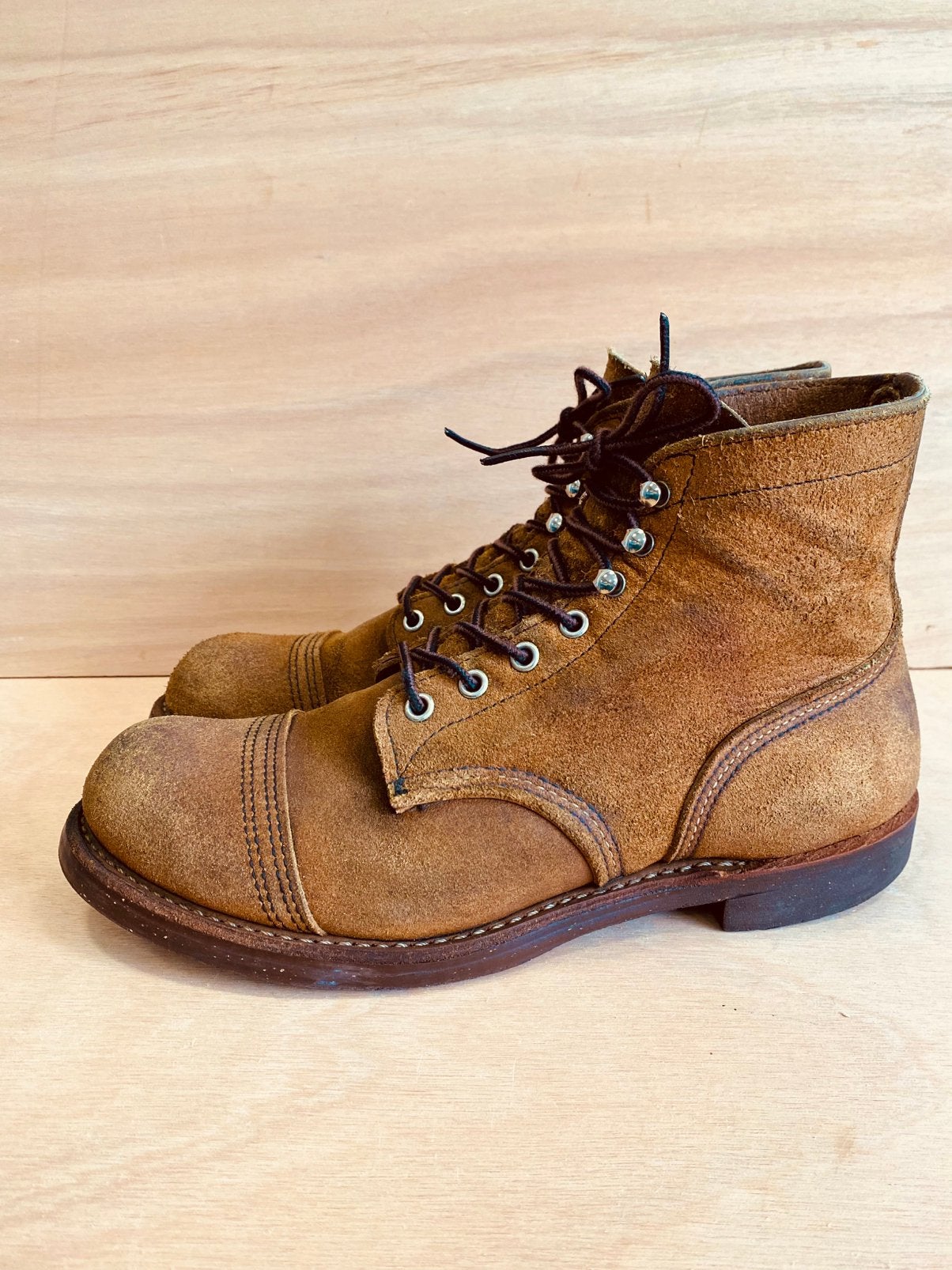 Red Wing 8113 Iron Ranger Hawthorne US8,5D/EU41,5, Bruin, Boots, Ophalen of Verzenden, Gedragen