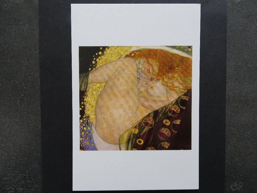 Gustav Klimt - Danaë - 1907, Ophalen of Verzenden, Voor 1920, Ongelopen, Sterren en Beroemdheden