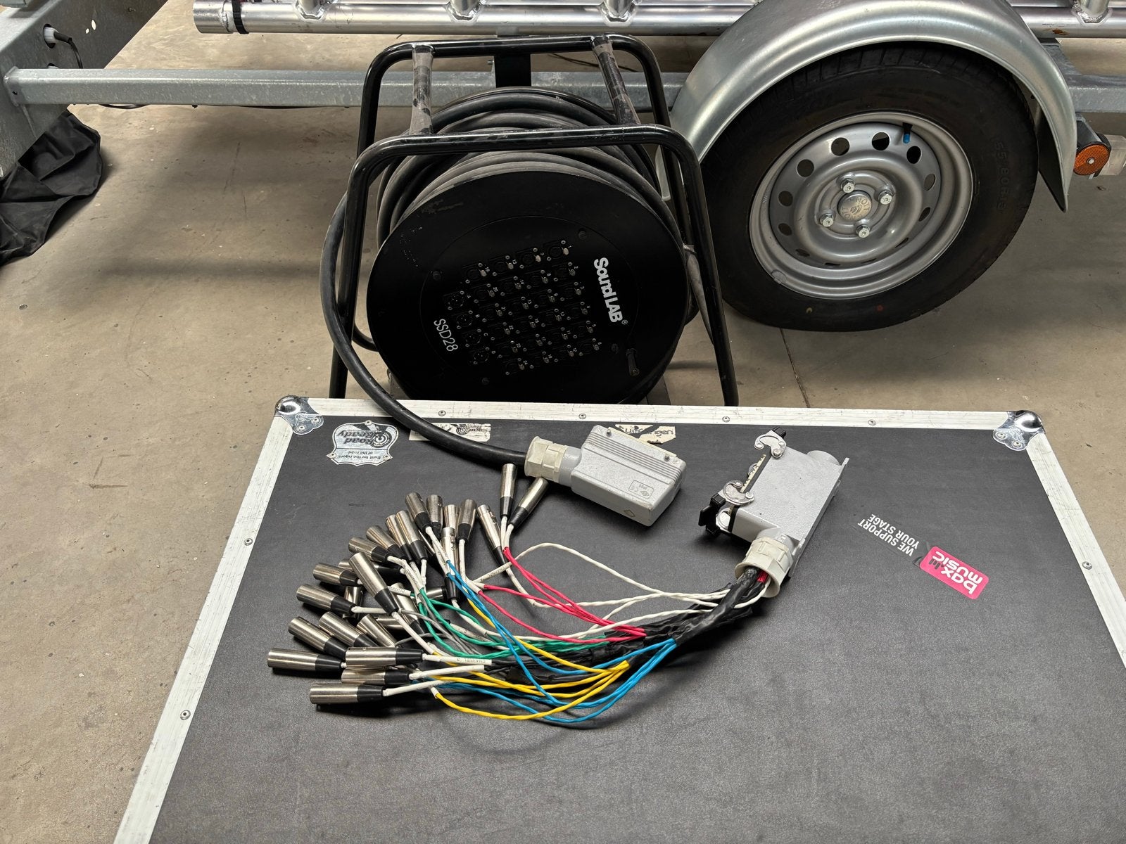 Soundlab SSD28 Stagesnake - Professionele Multikabel, Muziek en Instrumenten, Ophalen, Gebruikt, Apparatuur