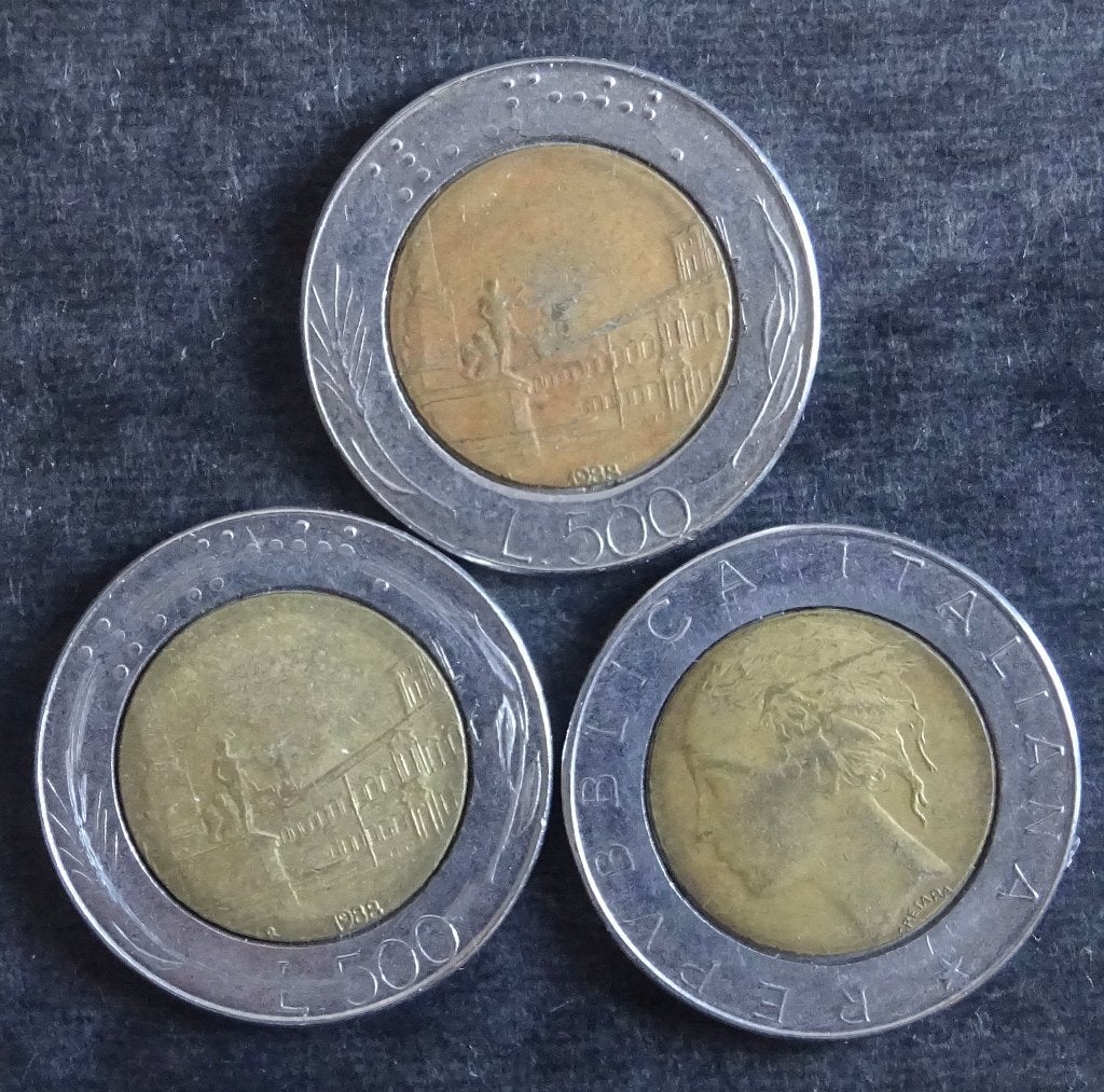Munten Italy, Postzegels en Munten, Munten | Europa | Niet-Euromunten, Ophalen of Verzenden, Overige landen