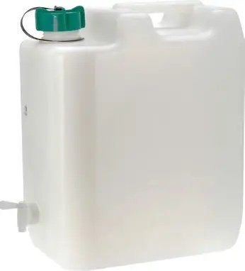 Jerrycan/watertank met kraantje - 35 liter, Minder dan 75 liter, Ophalen, Nieuw, Met kraantje