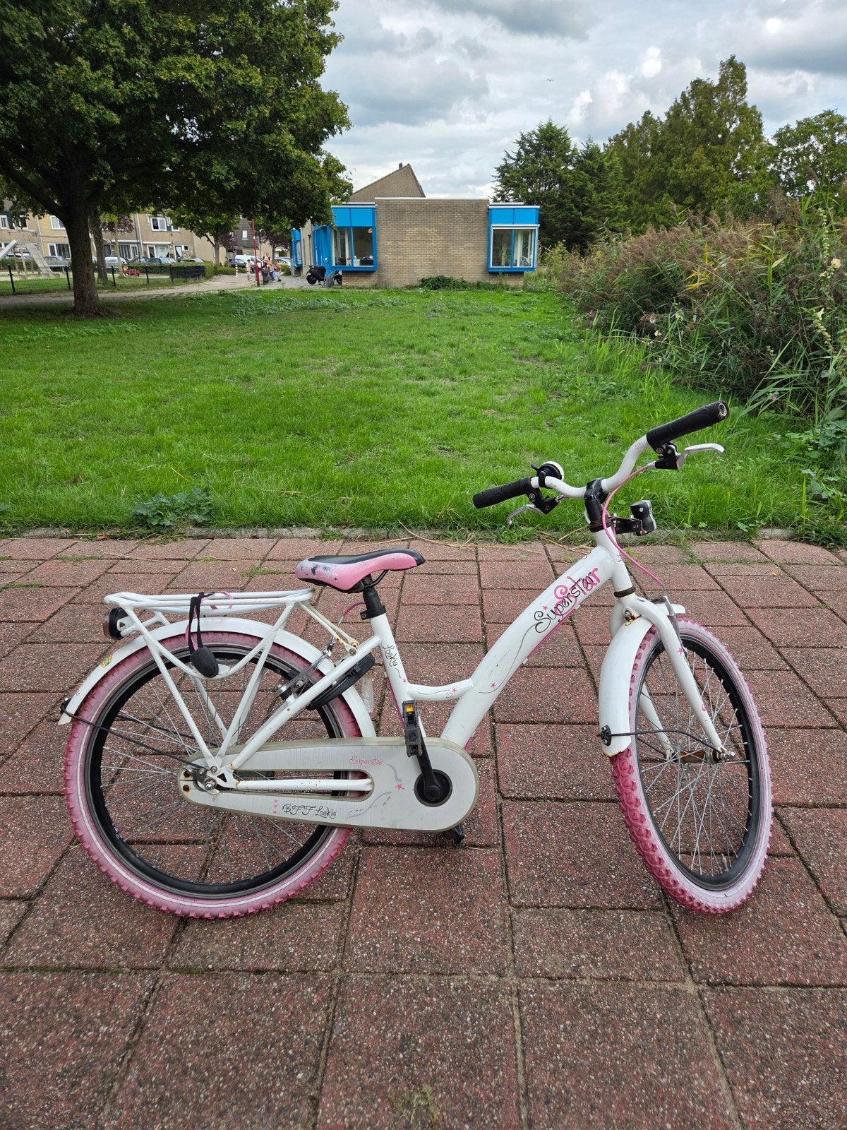 loekie fiets 22 inch, Ophalen, Gebruikt, 22 inch