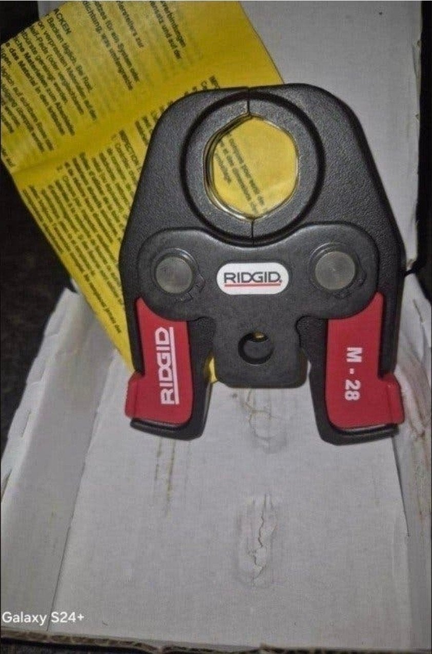 compact persbek 28 mm ridgid / viega, Ophalen of Verzenden, Nieuw, Ridgid
