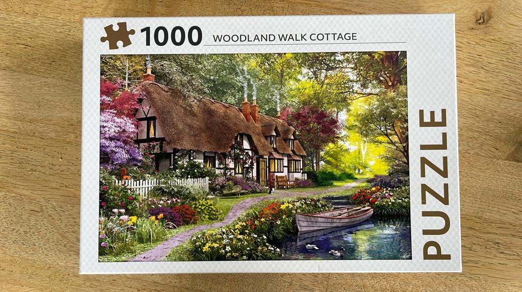 Rebo puzzel 1000 stukjes, Ophalen of Verzenden, 500 t/m 1500 stukjes, Zo goed als nieuw