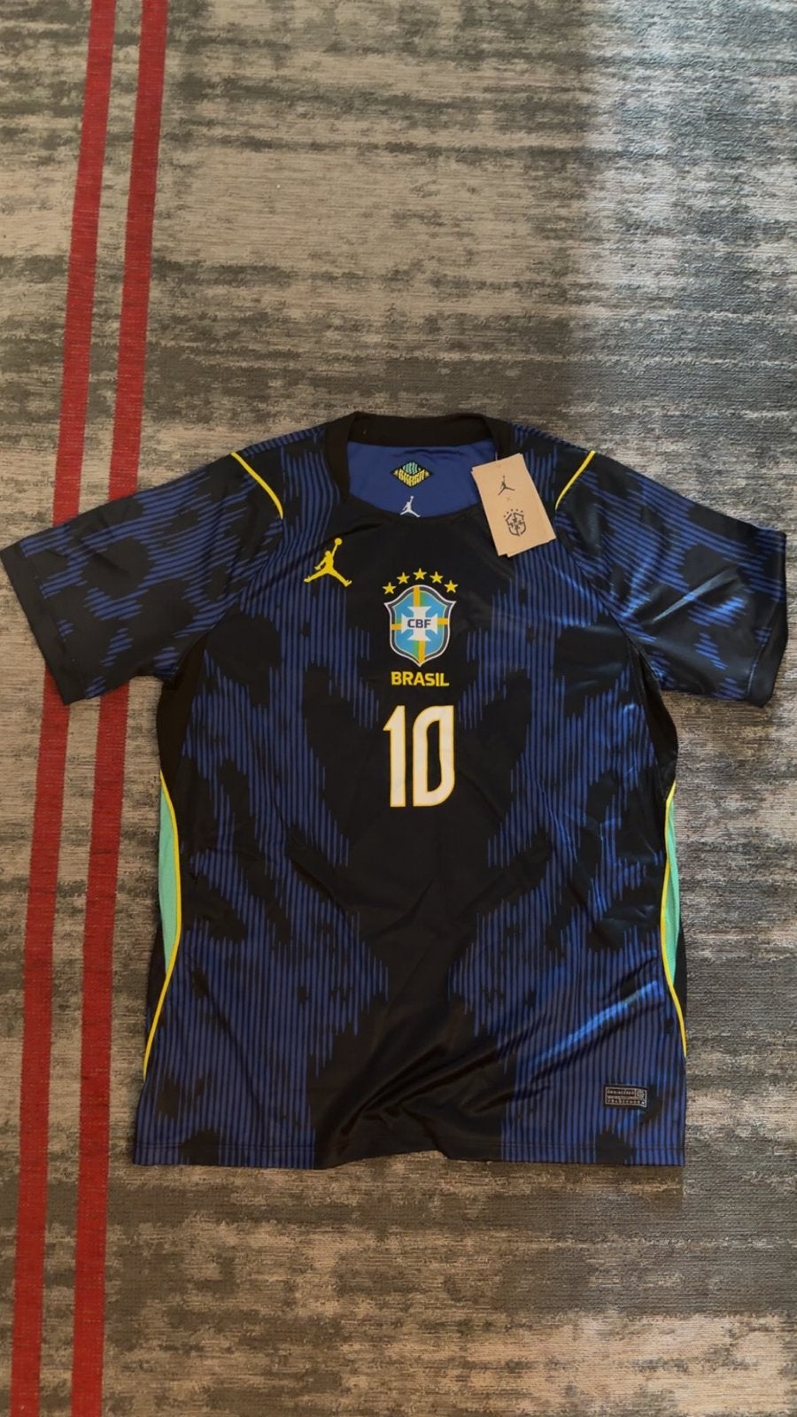 Neymar JR Brazilië WK 2026 Uitshirt Maat M, Kleding | Heren, Sportkleding, Nieuw, Ophalen of Verzenden, Voetbal, Maat 48/50 (M)