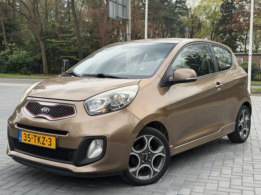 Kia Picanto 1.2 CVVT Comfort Pack/Automaat/Airco/LMV/NAP/Ele, Auto's, Euro 5, 86 pk, Gebruikt, 4 cilinders