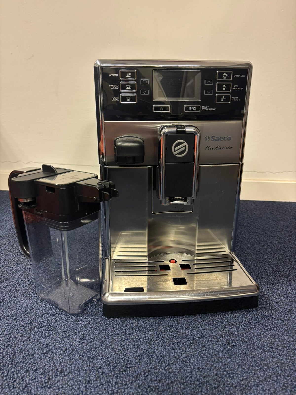 Saeco pico baristo, Ophalen of Verzenden, Zo goed als nieuw, Koffiemachine