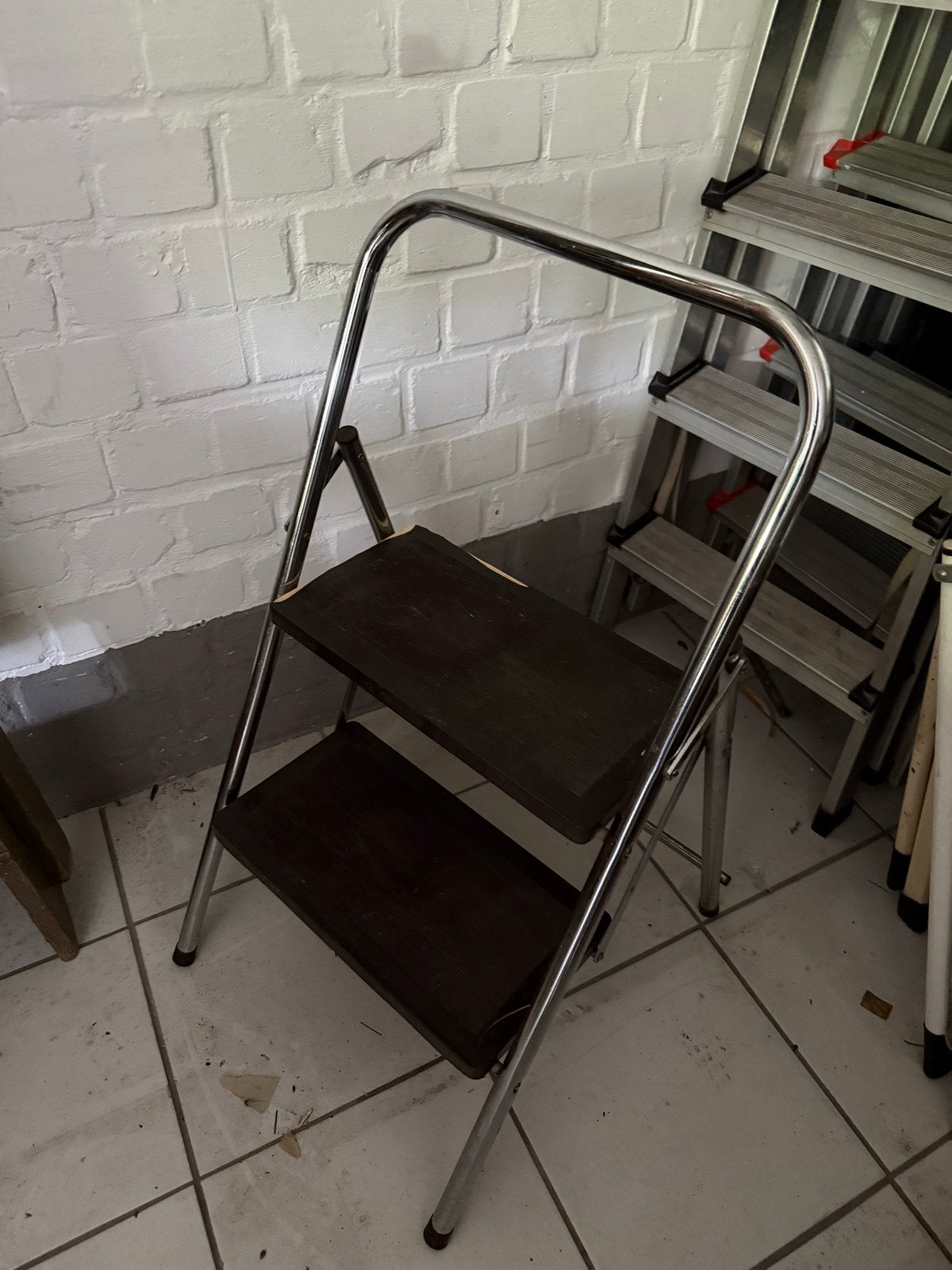 Handig 2-trede trapje voor al je klussen, Ophalen, Gebruikt