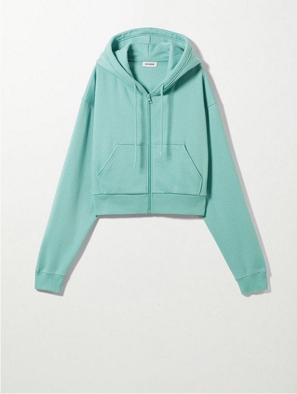 Oversized cropped hoodie (WEEKDAY), Nieuw, Ophalen of Verzenden, Fitness of Aerobics, Maat 34 (XS) of kleiner