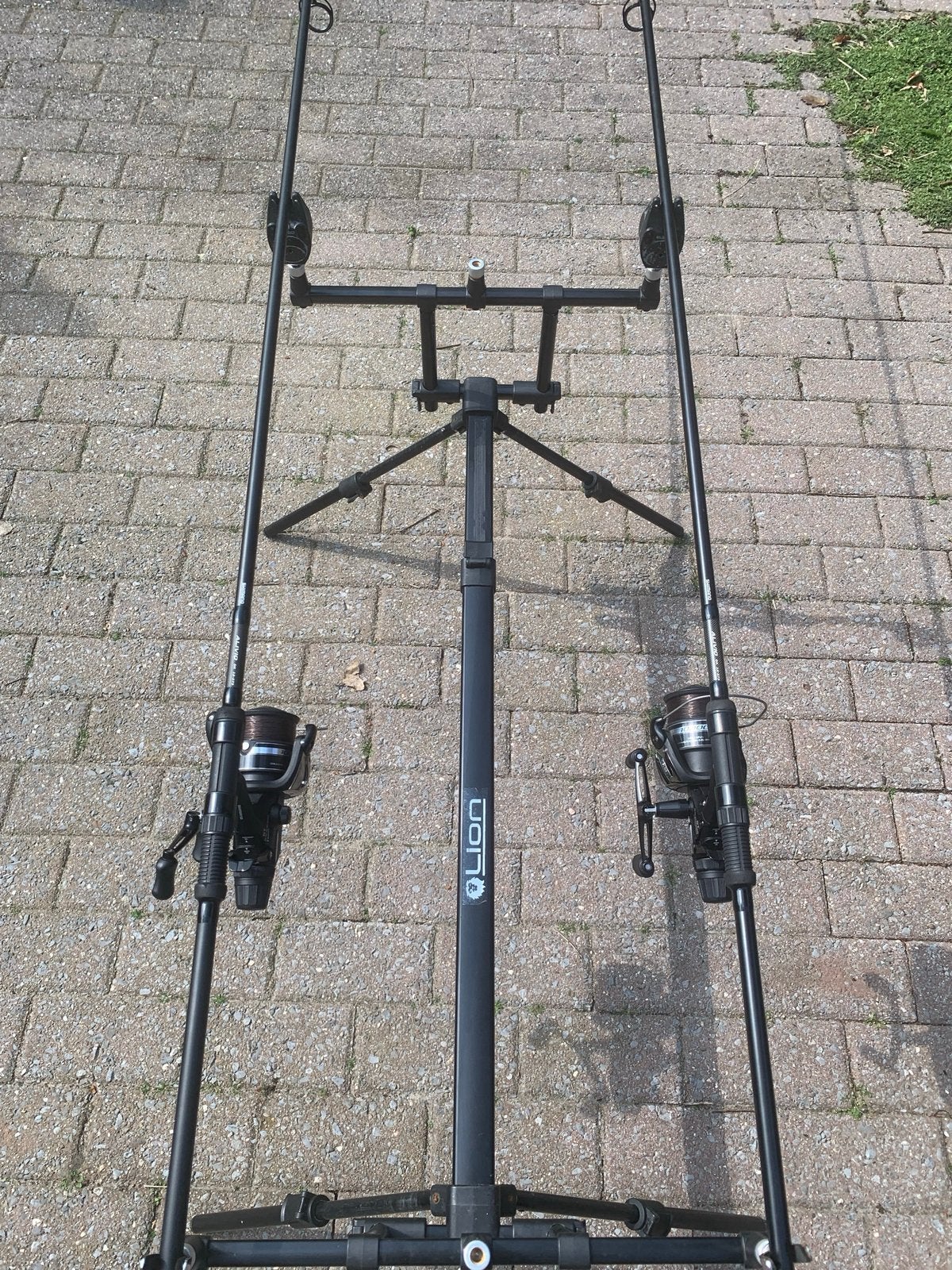 Karper set vissen, Watersport en Boten, Ophalen of Verzenden, Zo goed als nieuw, Complete set