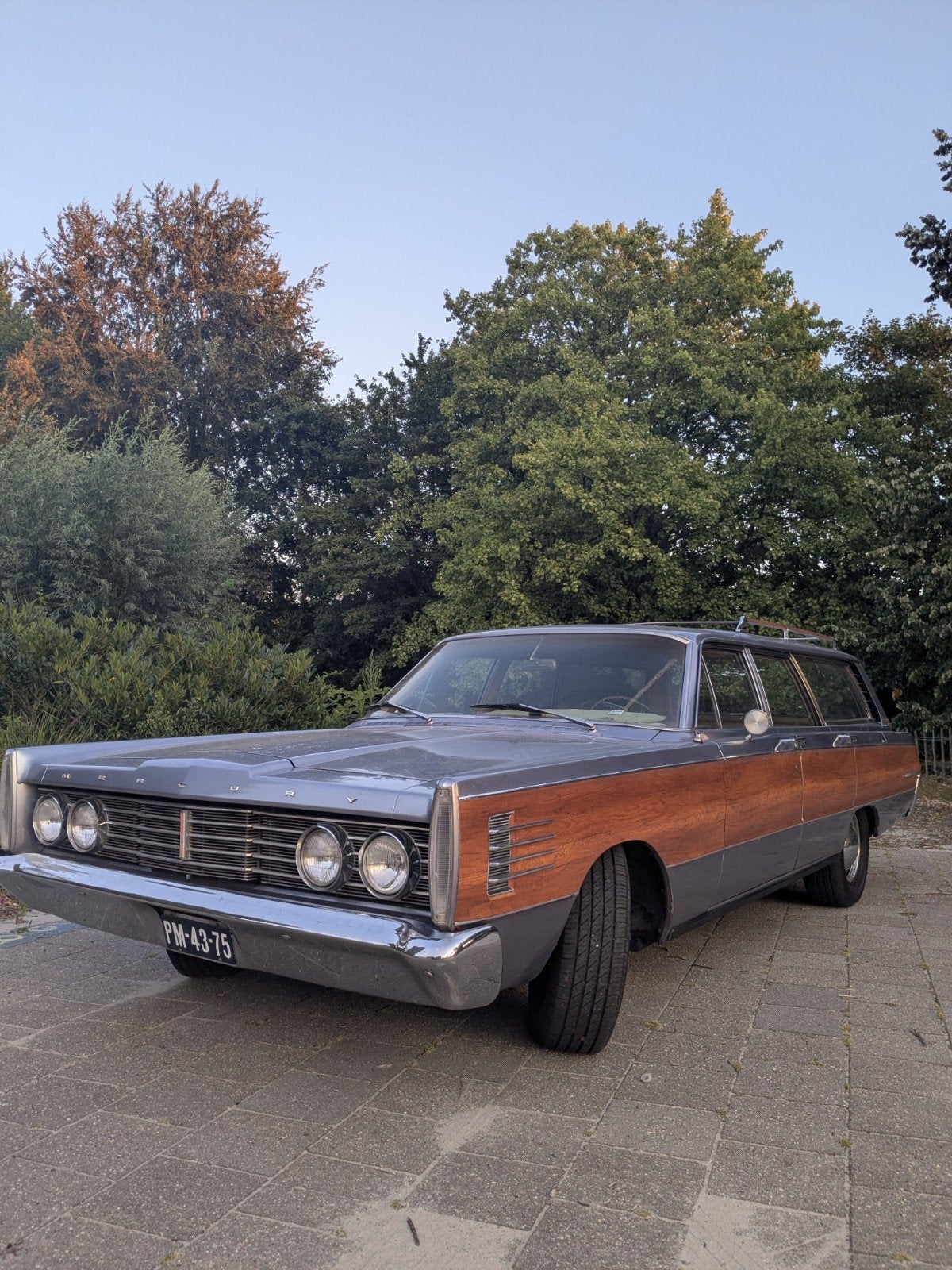 Mercury 1965 Grijs - 6 zitter, 6384 cc, 258 pk, Stationwagon, Particulier