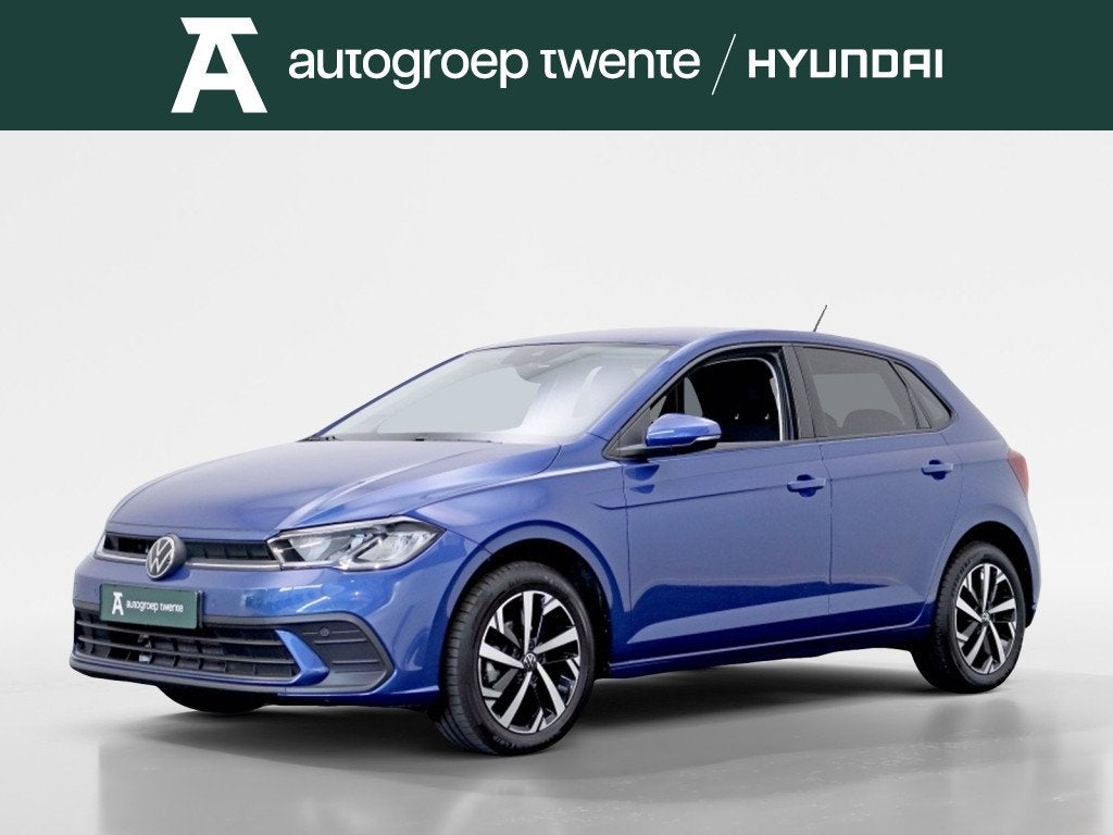 Volkswagen Polo 1.0 TSI Life | Clima | LED | AppConnect | Pr, Auto's, Dealer onderhouden, Stof, Gebruikt, Zwart